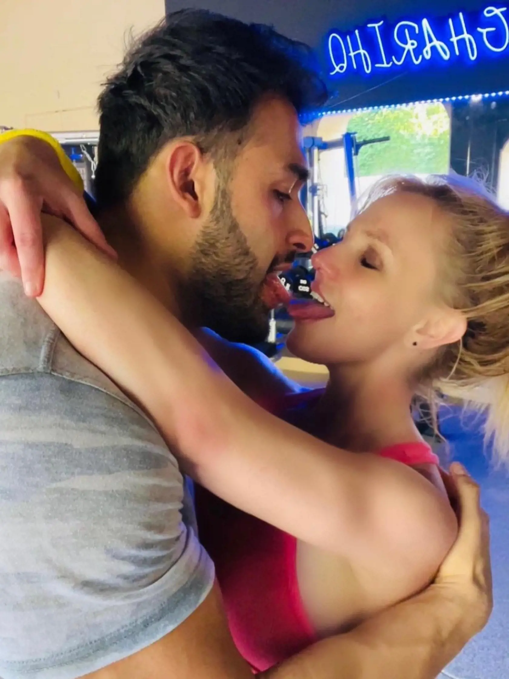 Britney Spears s bývalým manželom Samom Asgharim.