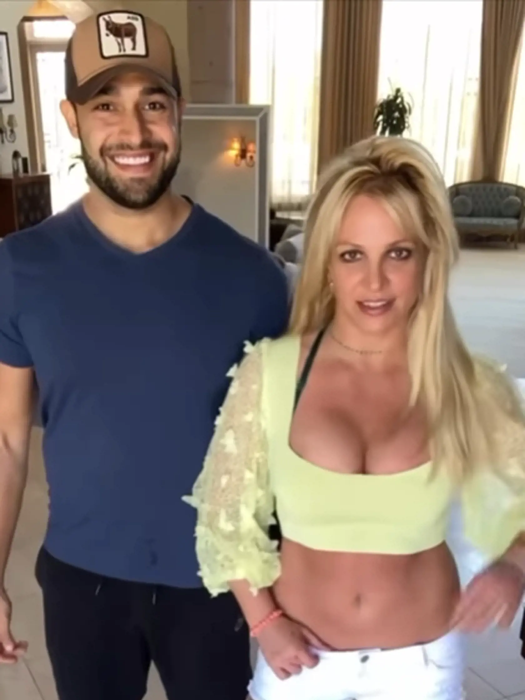 Britney Spears s bývalým manželom.