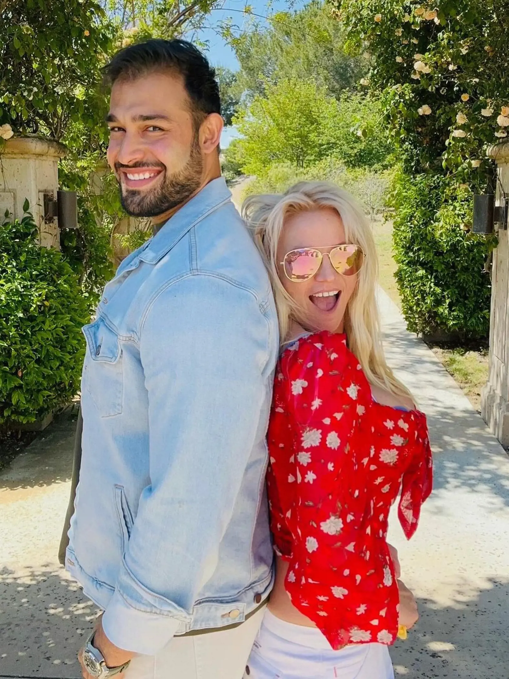 Britney Spears a Sam Asghari