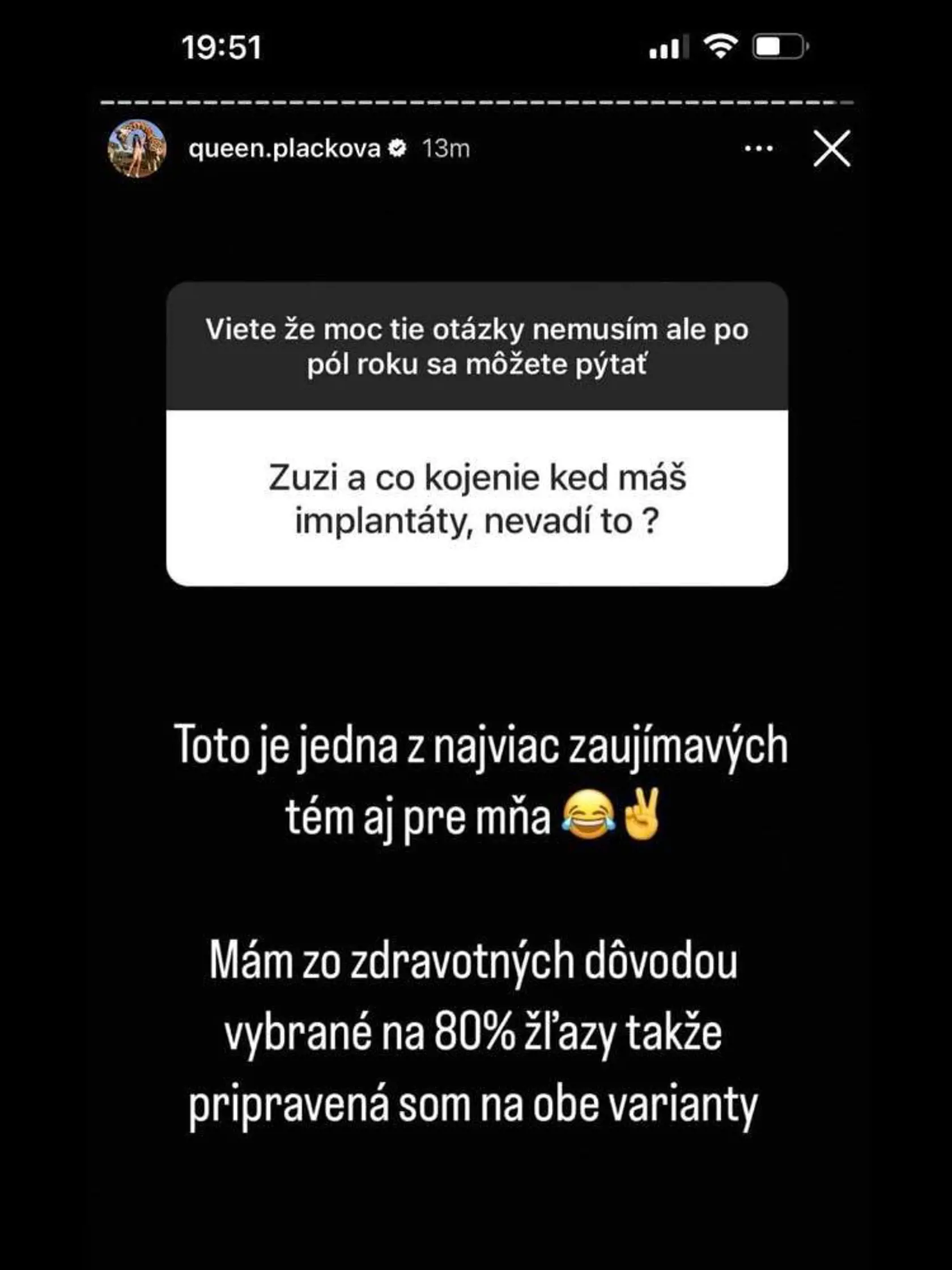 Zuzana Plačková priznala operáciu prsníkov, kedy jej v minulosti z nich odstránili 80% žliaz.