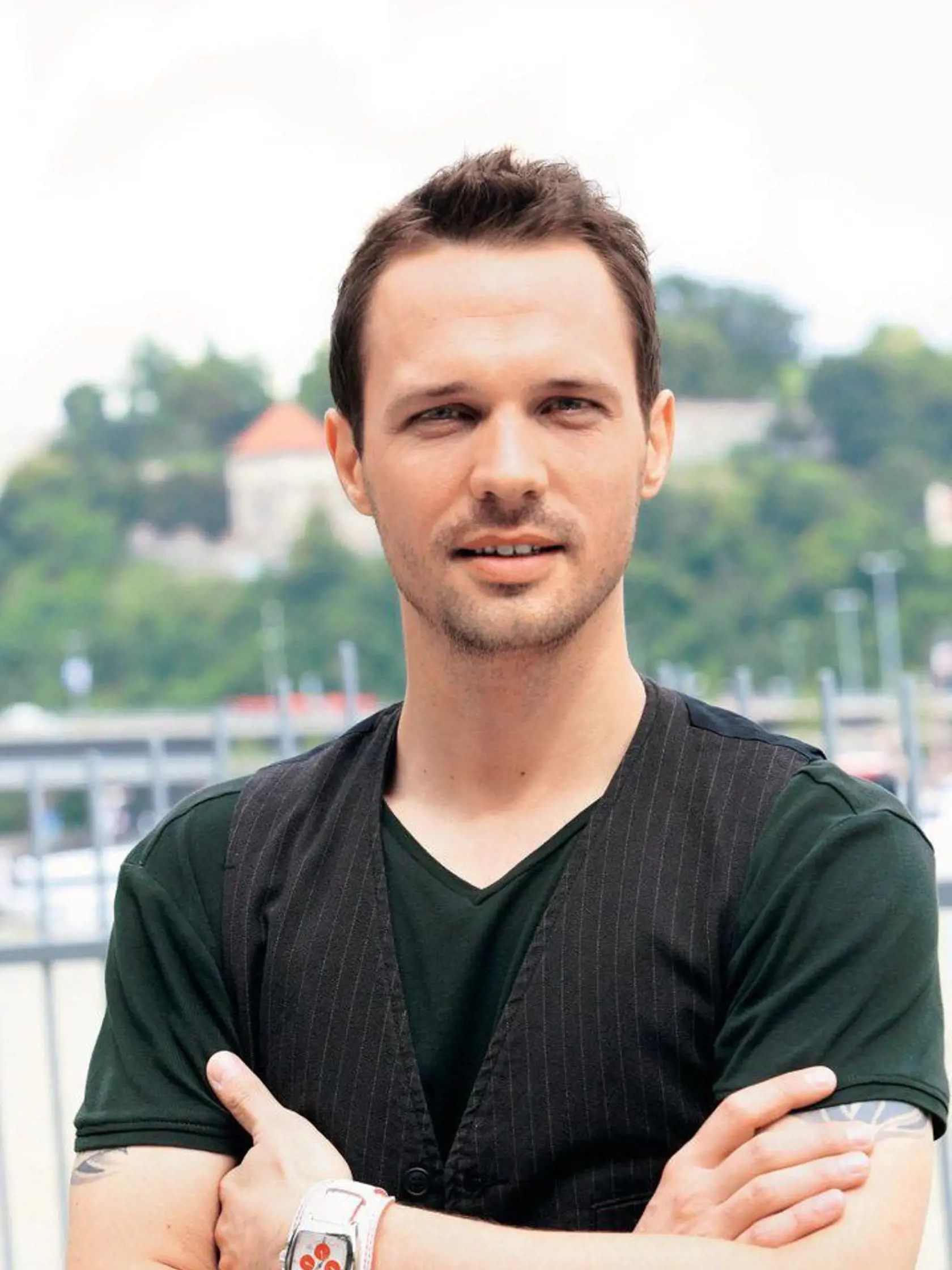 Moderátor Martin Pyco Rausch