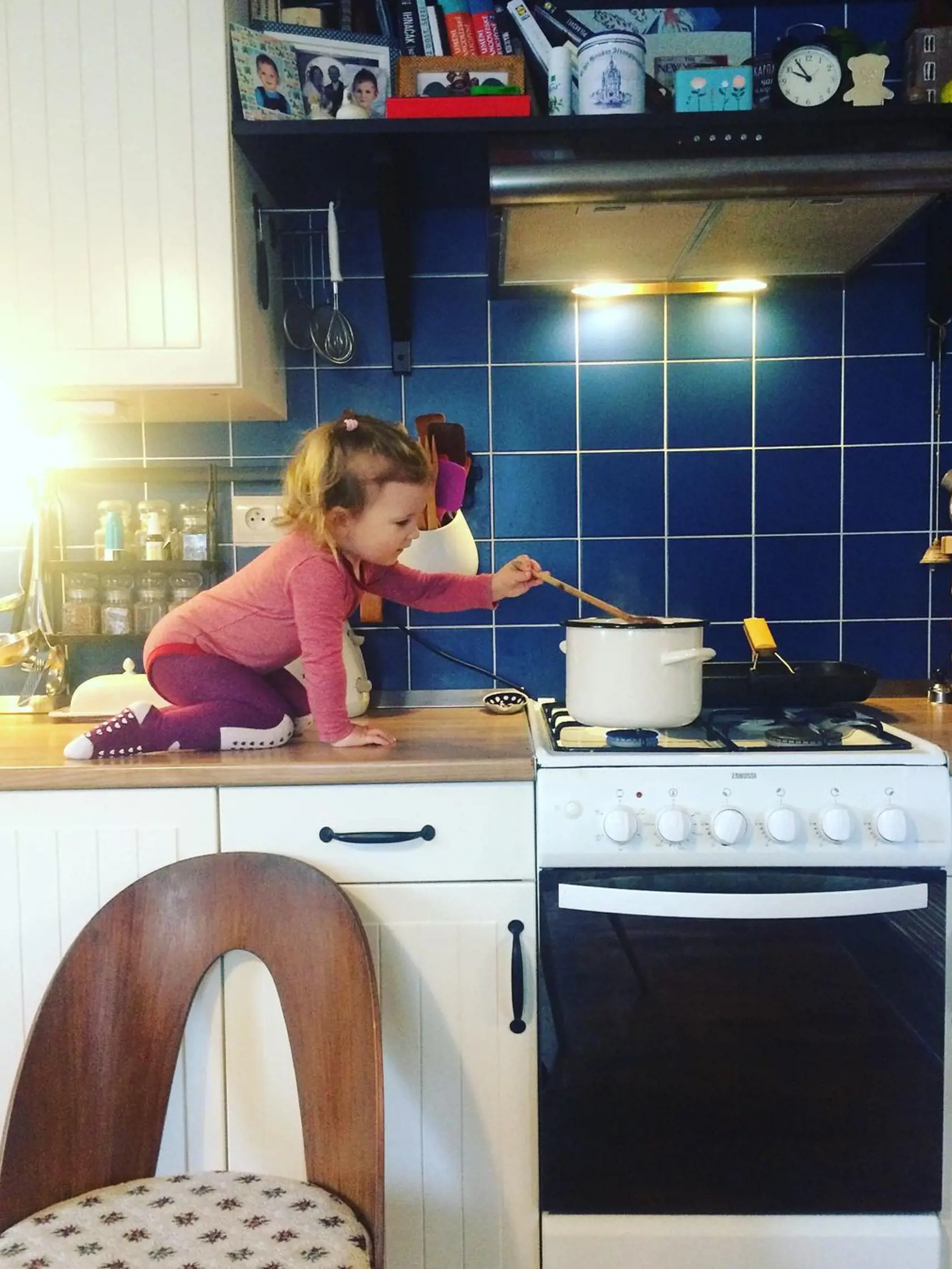 U Katky varia všetci.
