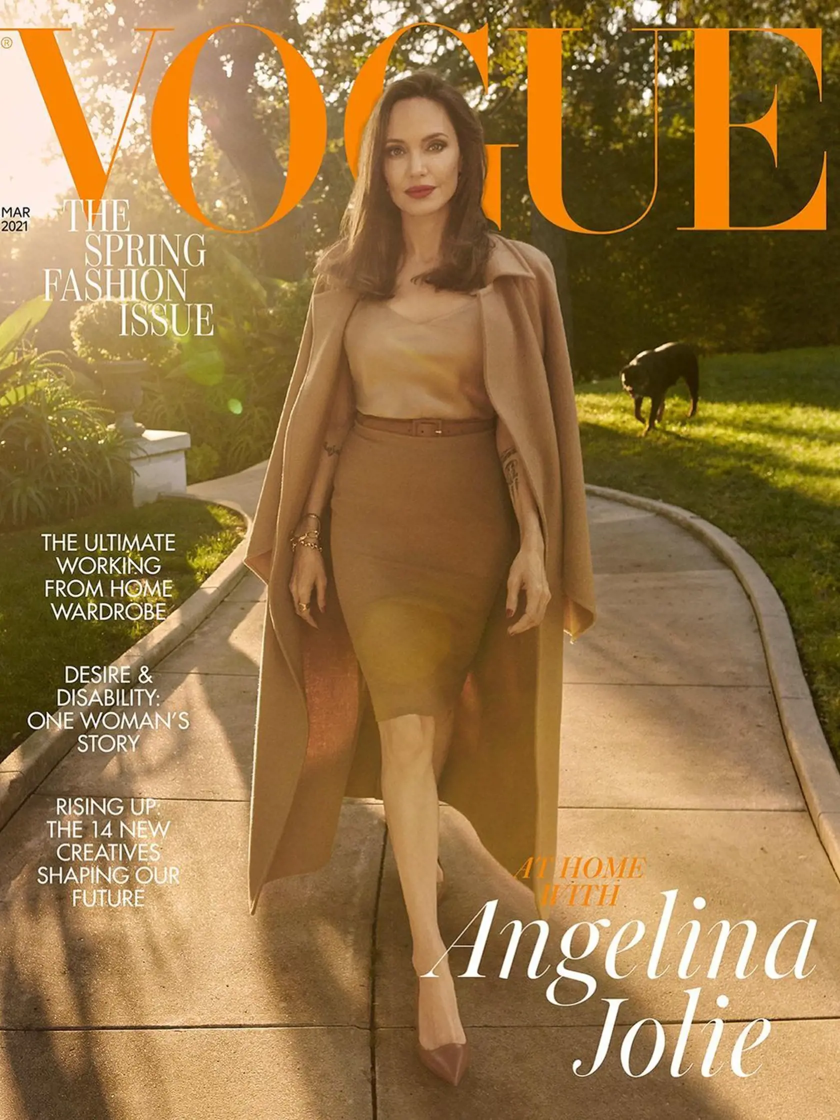 Angelinu, ktorá si v roku 2019 zopakovala rolu „Maleficent“ alias vládkyne zla, nedávno v jej „kráľovstve“ navštívili redaktori magazínu Vogue.