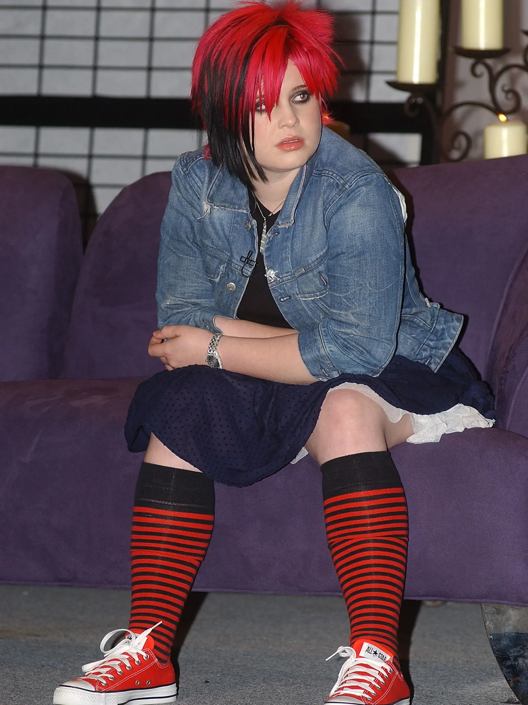 Kelly Osbourne kedysi.