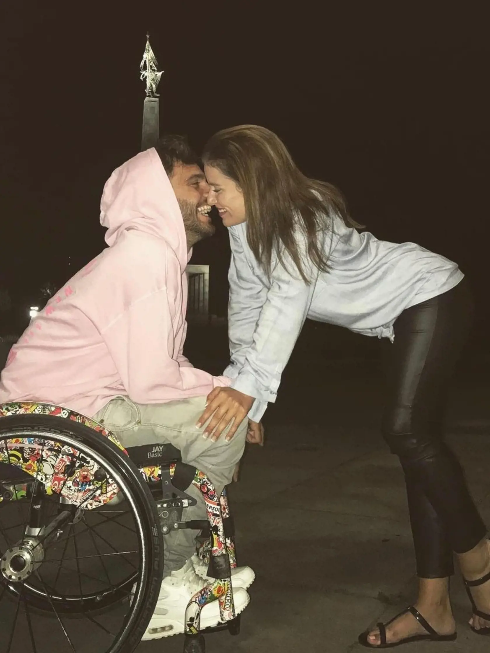 Bekim a jeho manželka Laura.