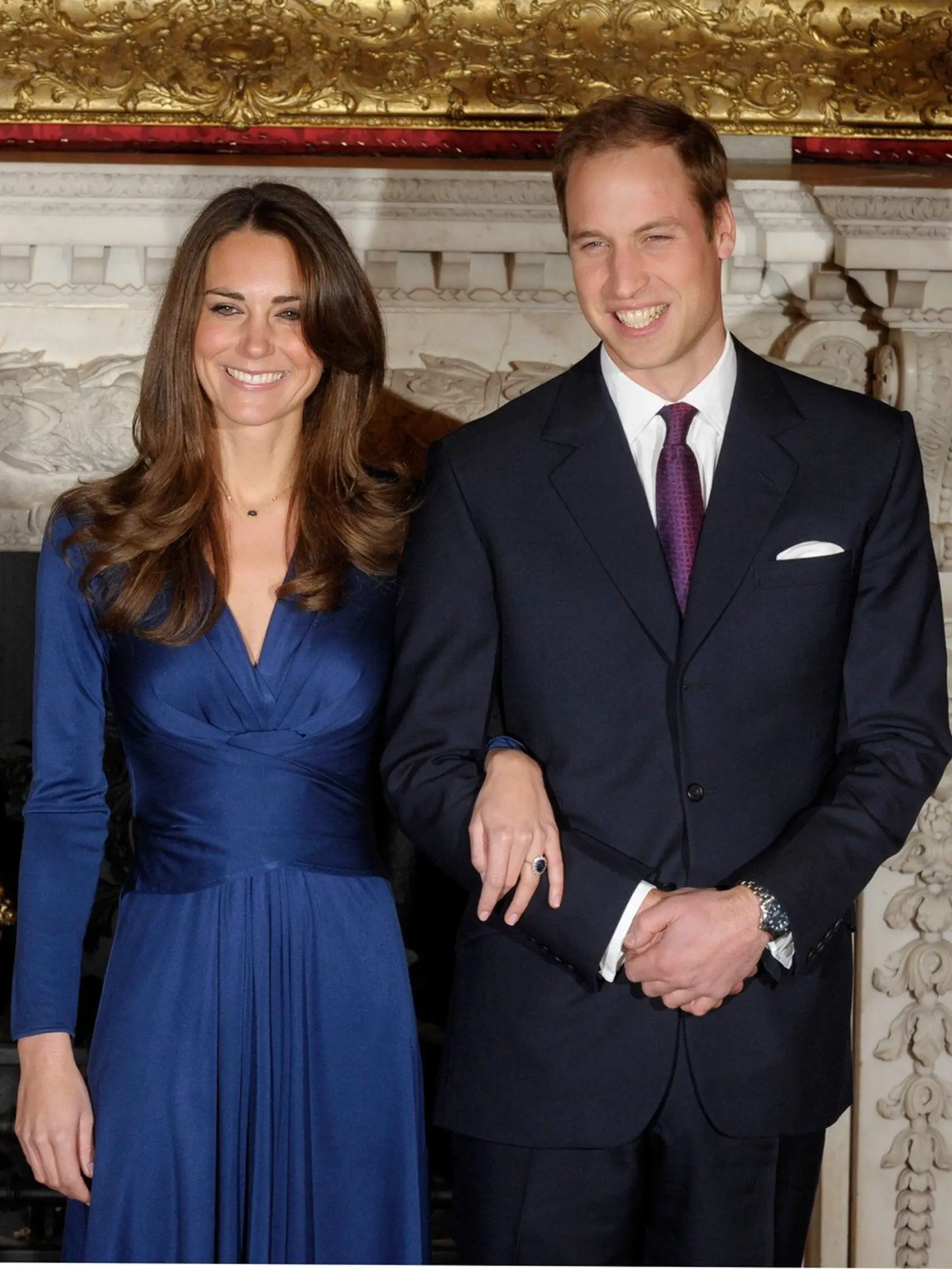 Zásnuby princa Williama a Kate Middleton 16. novembra 2010.