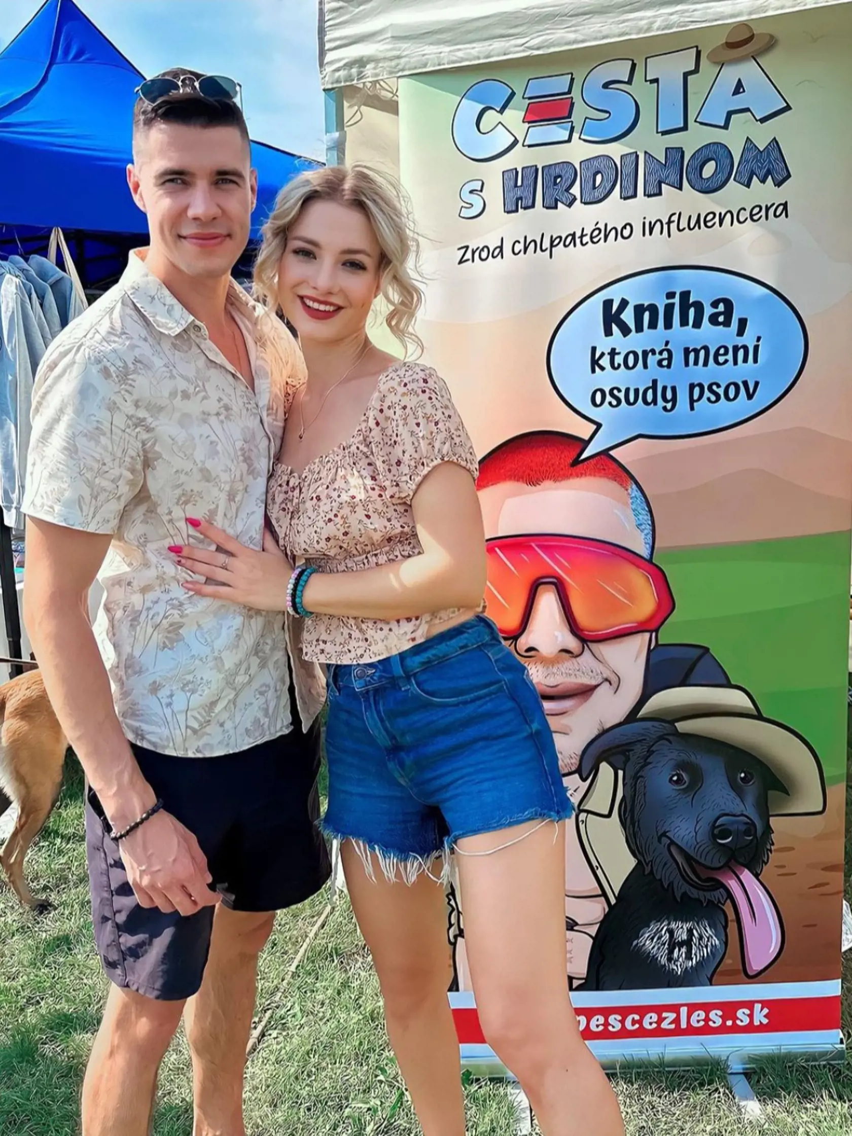 Mirka a Matej navštívili cez víkend akciu pre psíčkarov v Ivanke pri Dunaji.