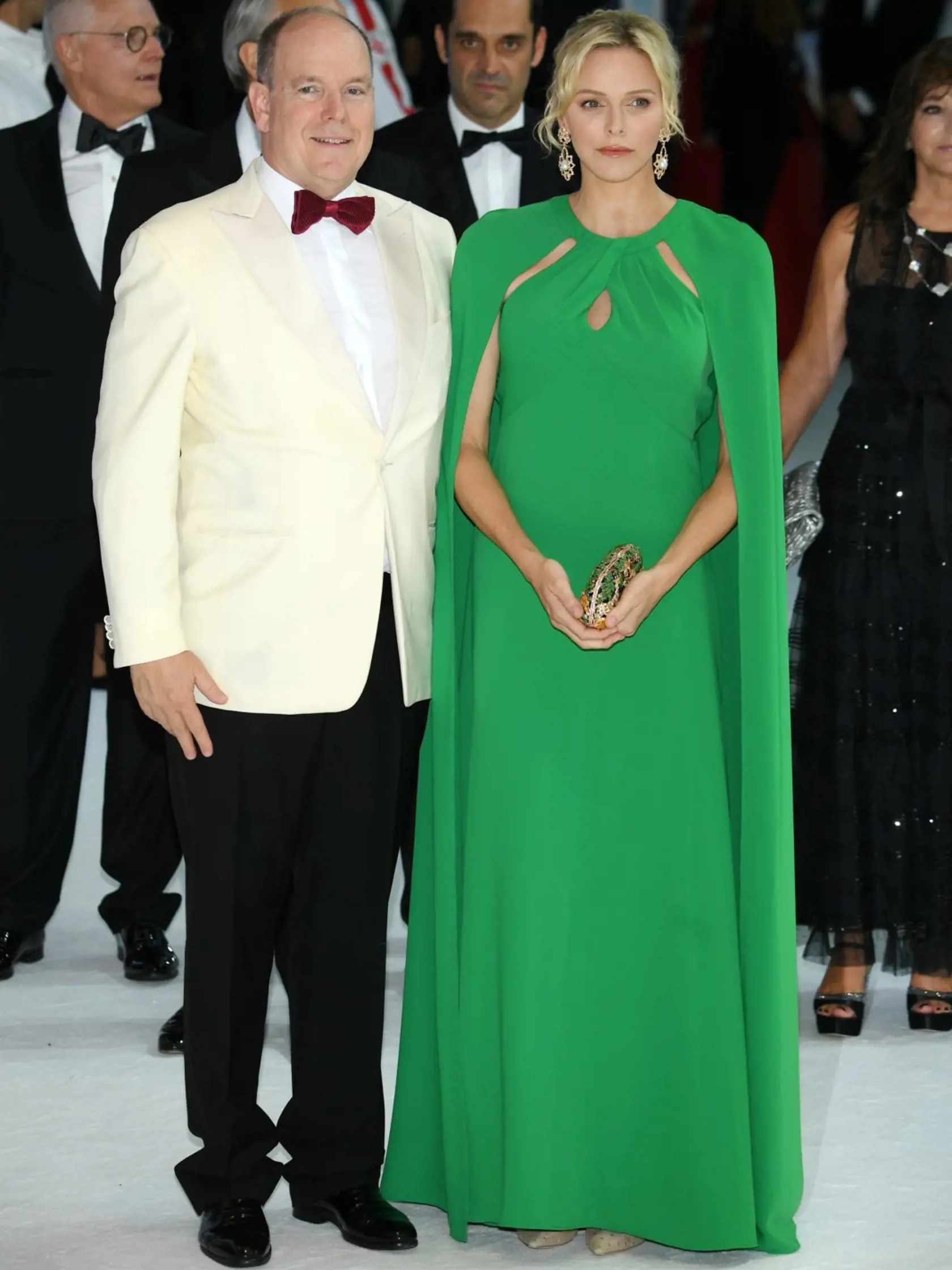 Princ Albert a princezná Charlene v roku 2019.