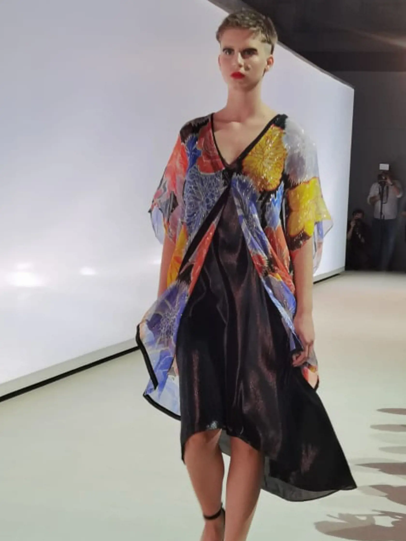 Emma Čaputová v modely Lenky Sršňovej