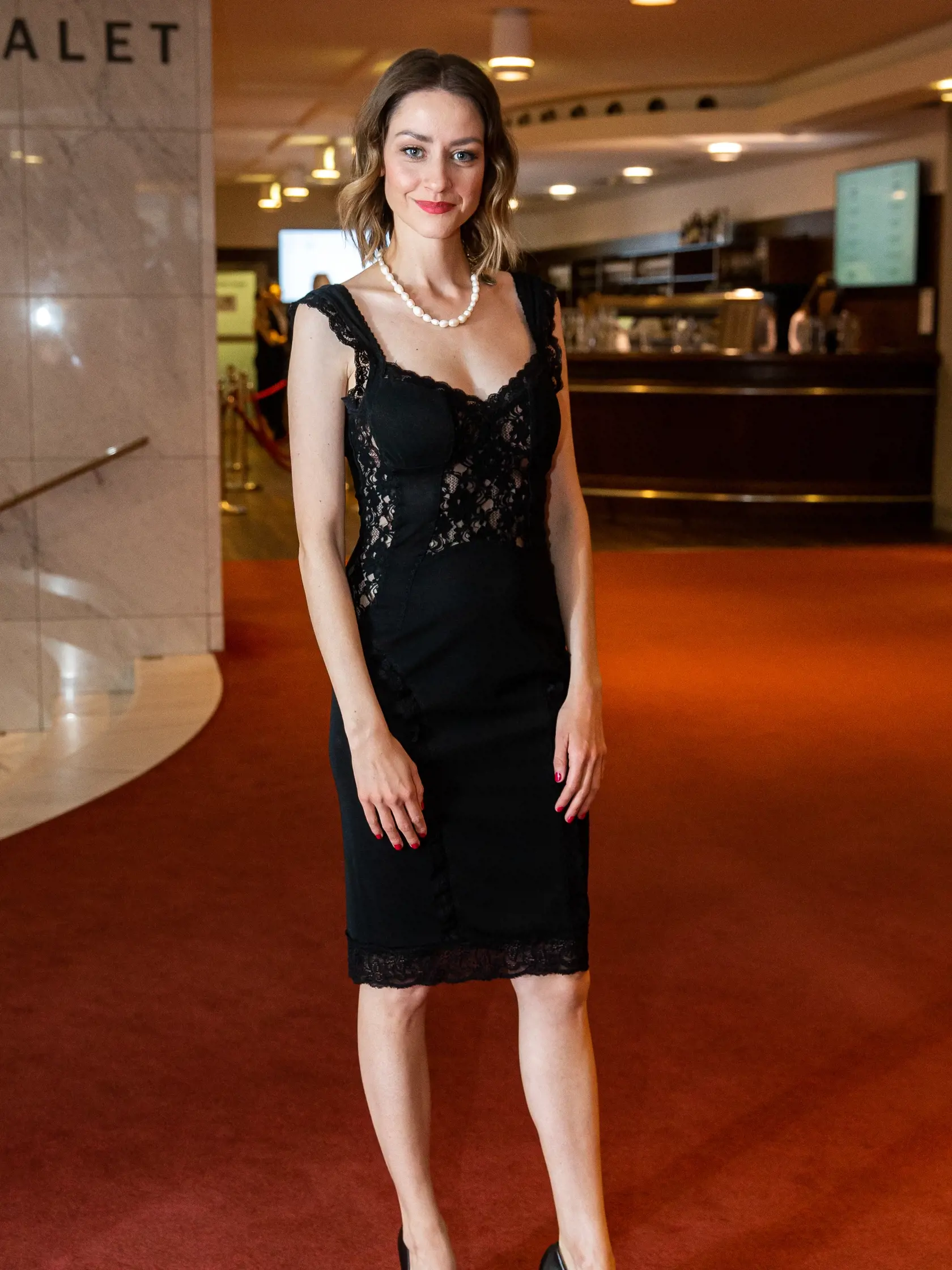Premiéra baletu "Fashion Ballet 22" v novej budove SND v Bratislave. Na snímke Babsy Jagušák.