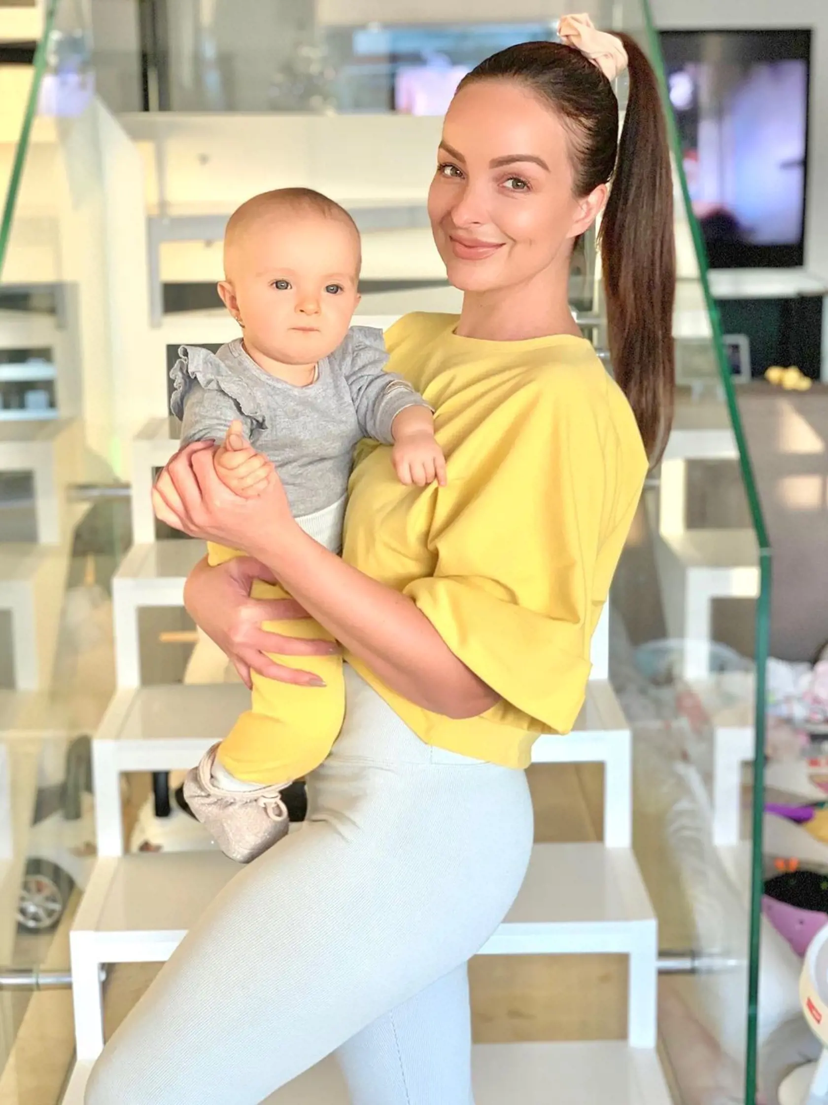 Daniela Nízlová s dcérkou Lindou