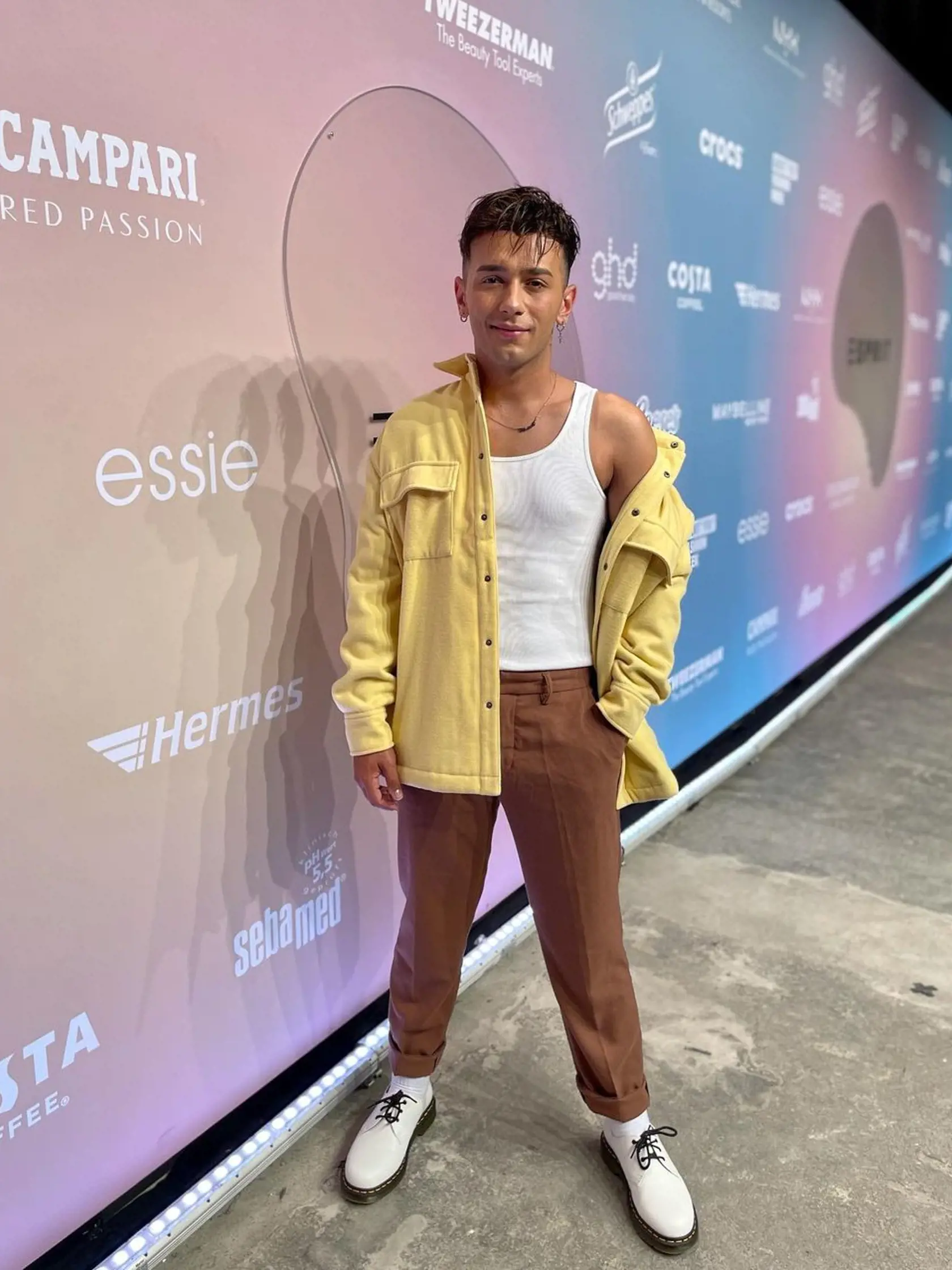 Jan Bendig na Berlin fashion show