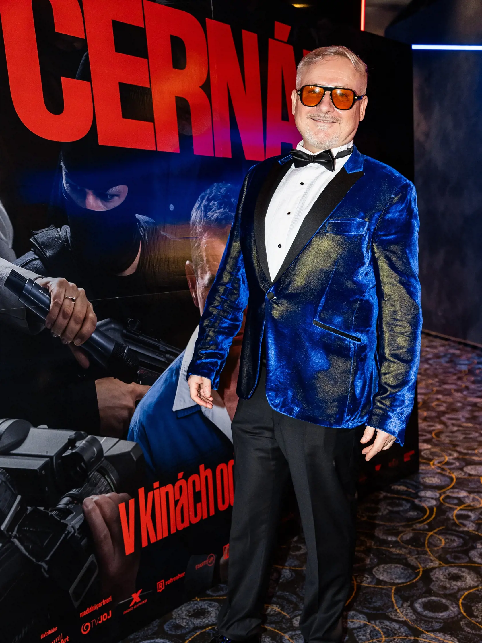 Premiéra druhého dielu filmu “ČERNÁK” v Bratislave. Na snímke Peter Batthyany.