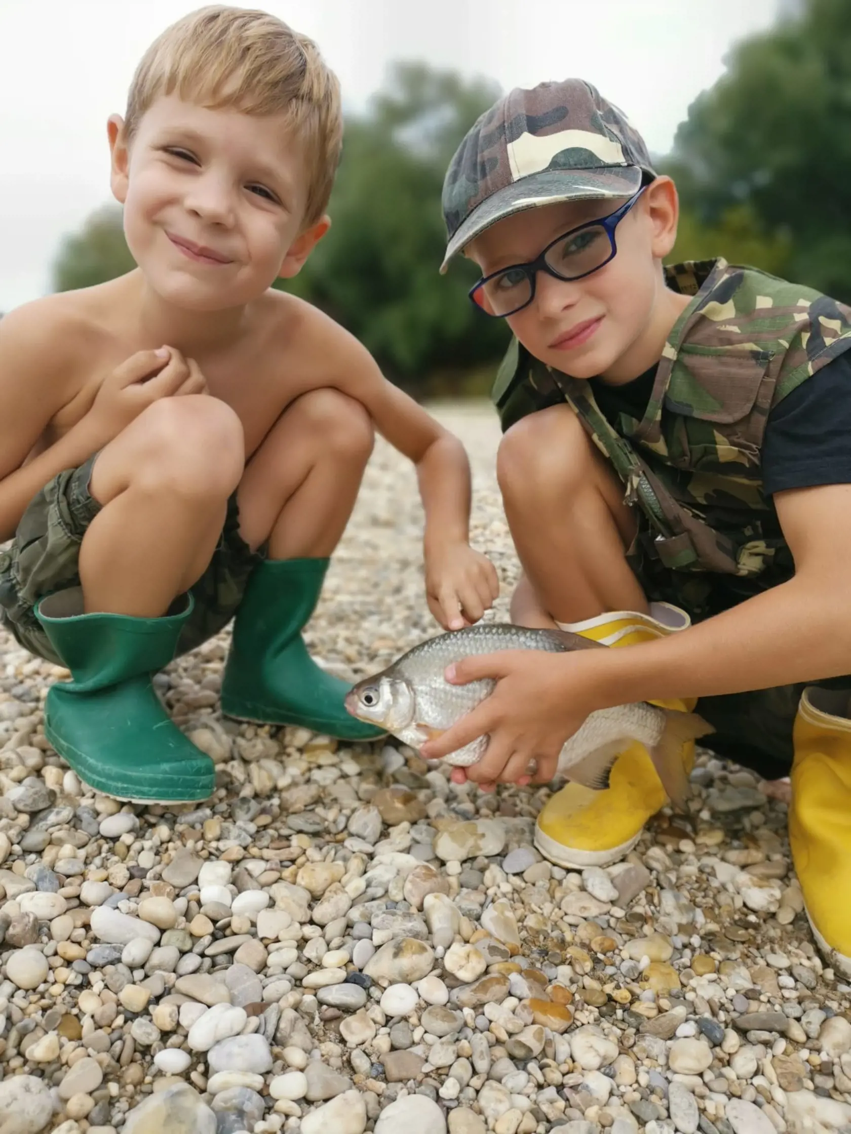 Herečkini synovia Filip a Dávid.