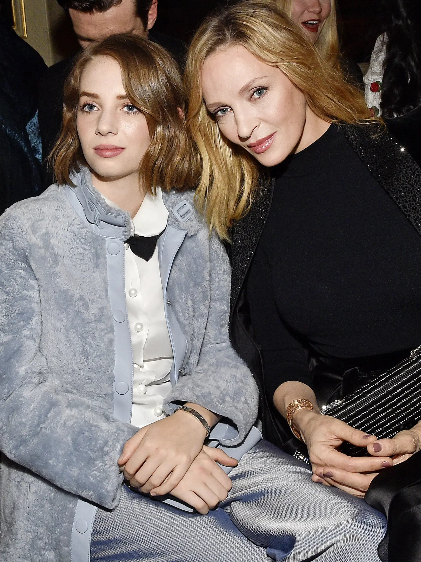 Uma Thurman a Maya Hawke pred dvomi rokmi.