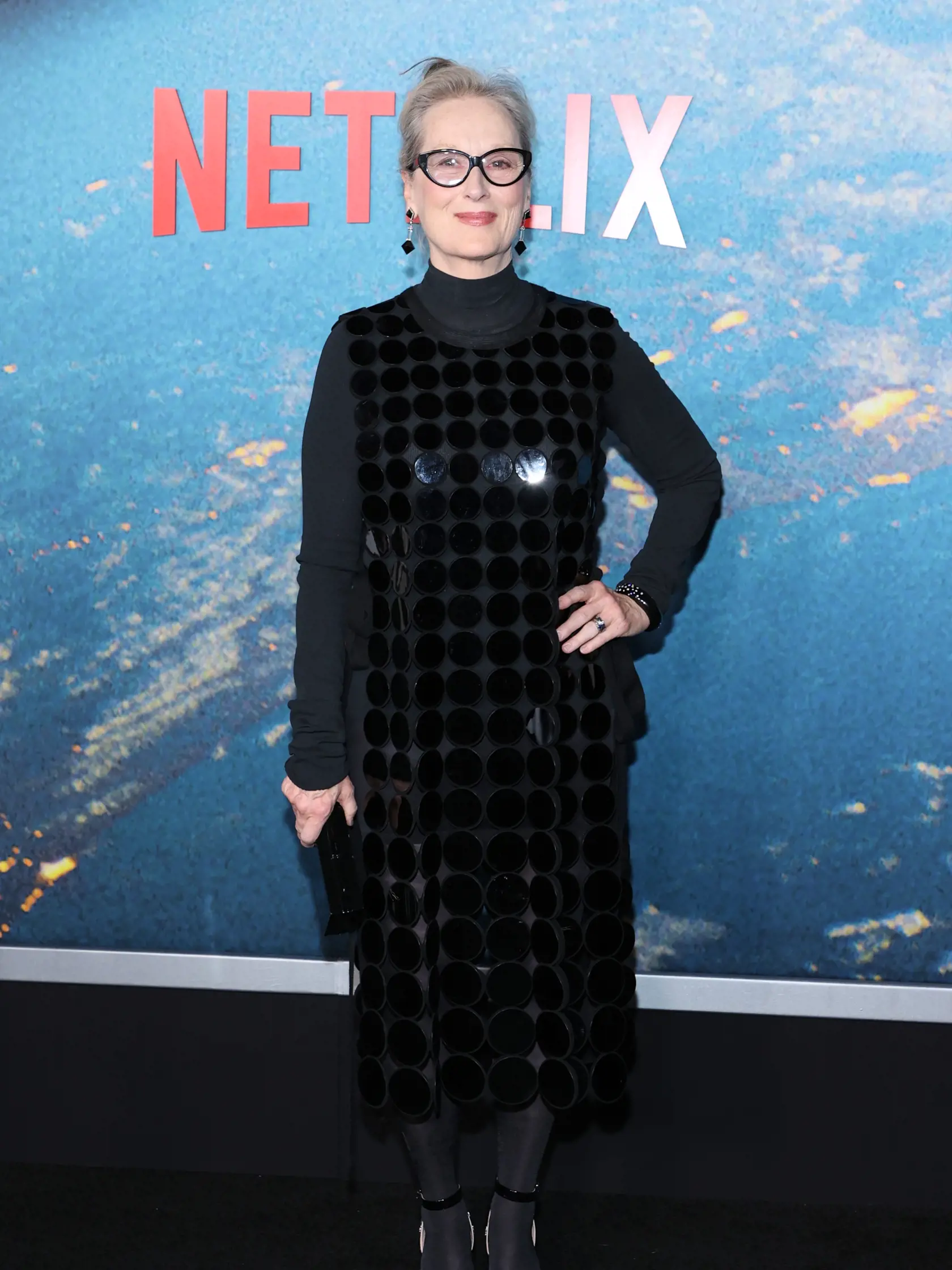 Meryl Streep na premiére filmu K zemi hľaď, ktorá sa uskutočnila ešte 5. decembra.