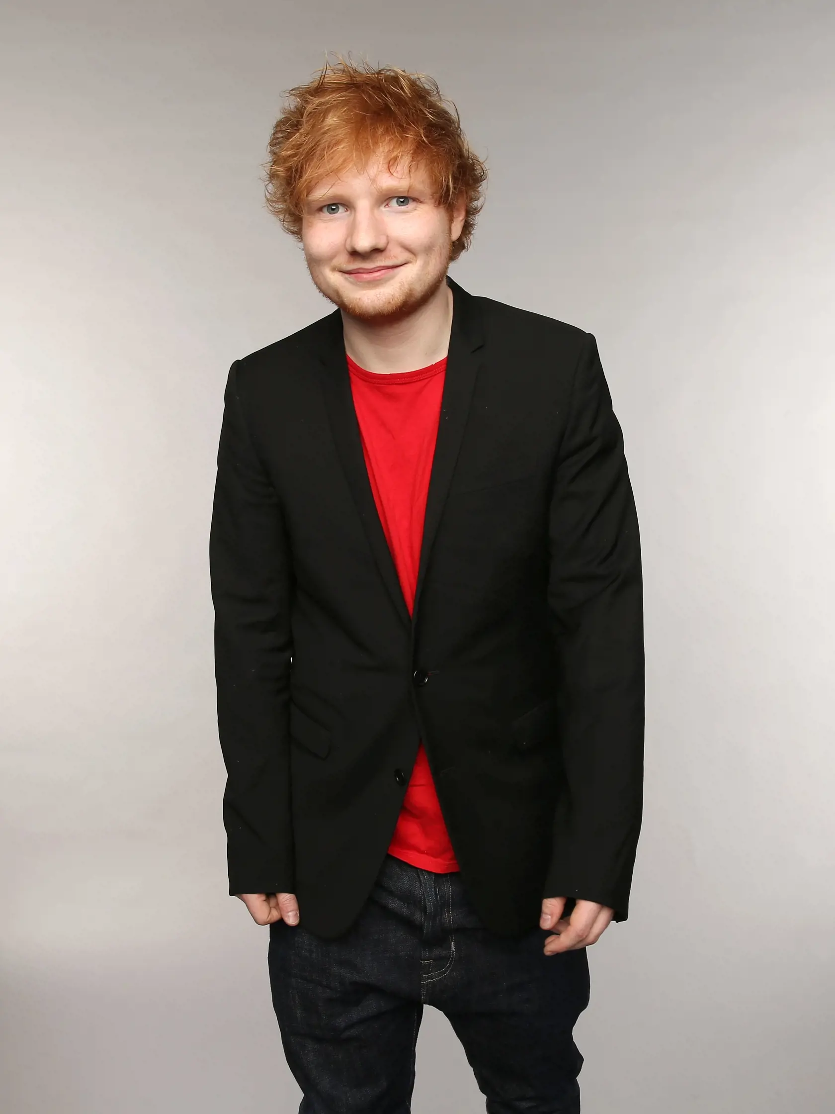 NASHVILLE, TN - JUNE 05:  Singer Ed Sheeran poses at the Wonderwall portrait studio during the 2013 CMT Music Awards at Bridgestone Arena on June 5, 2013 in Nashville, Tennessee.  (Photo by Christopher Polk/Getty Images for Wonderwall)