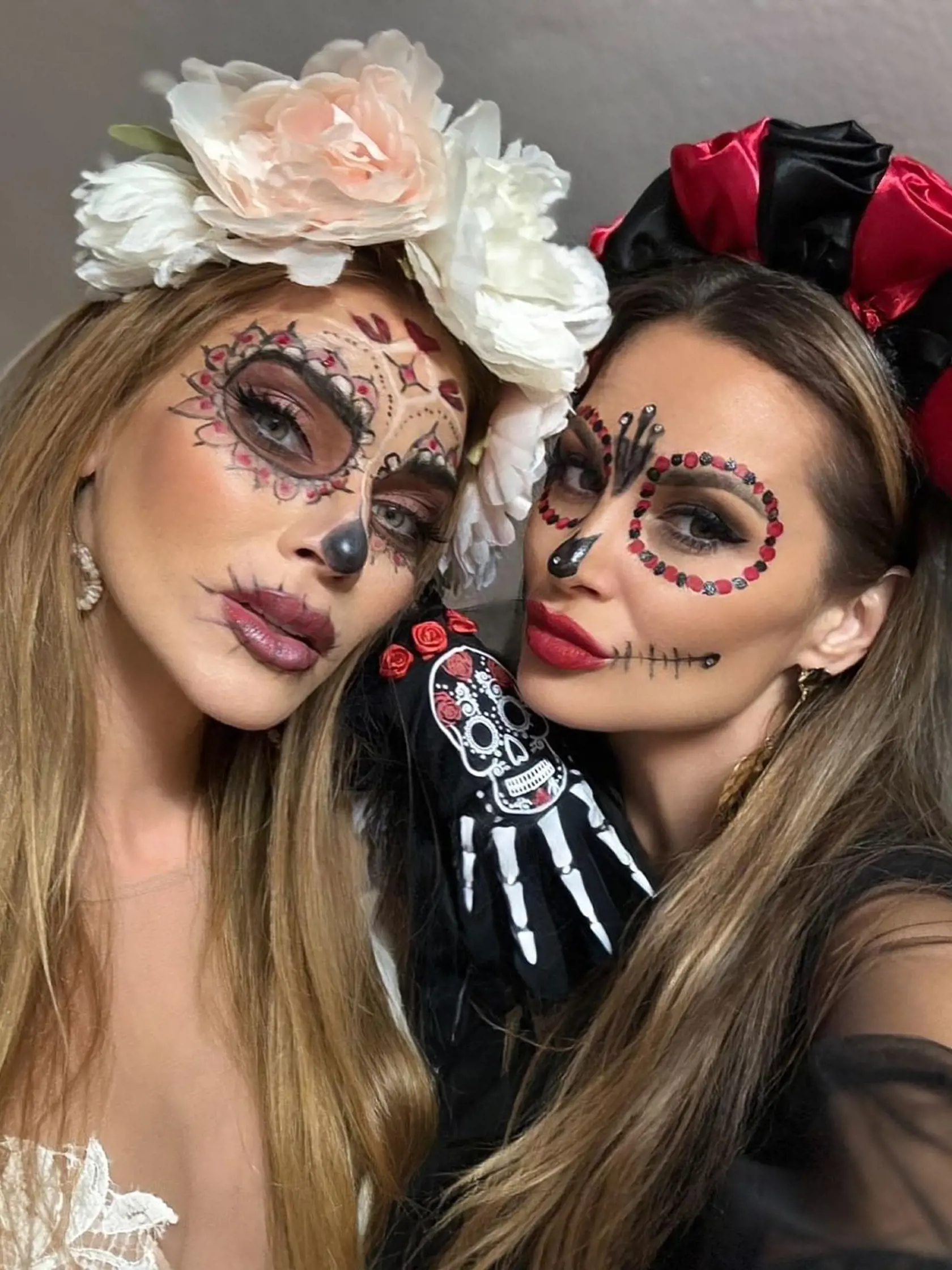 Andrea Verešová si dala záležať. Aj ako Mŕtva nevesta bola krásna. Halloweena oslávila v spoločnosti rodiny a priateľov.