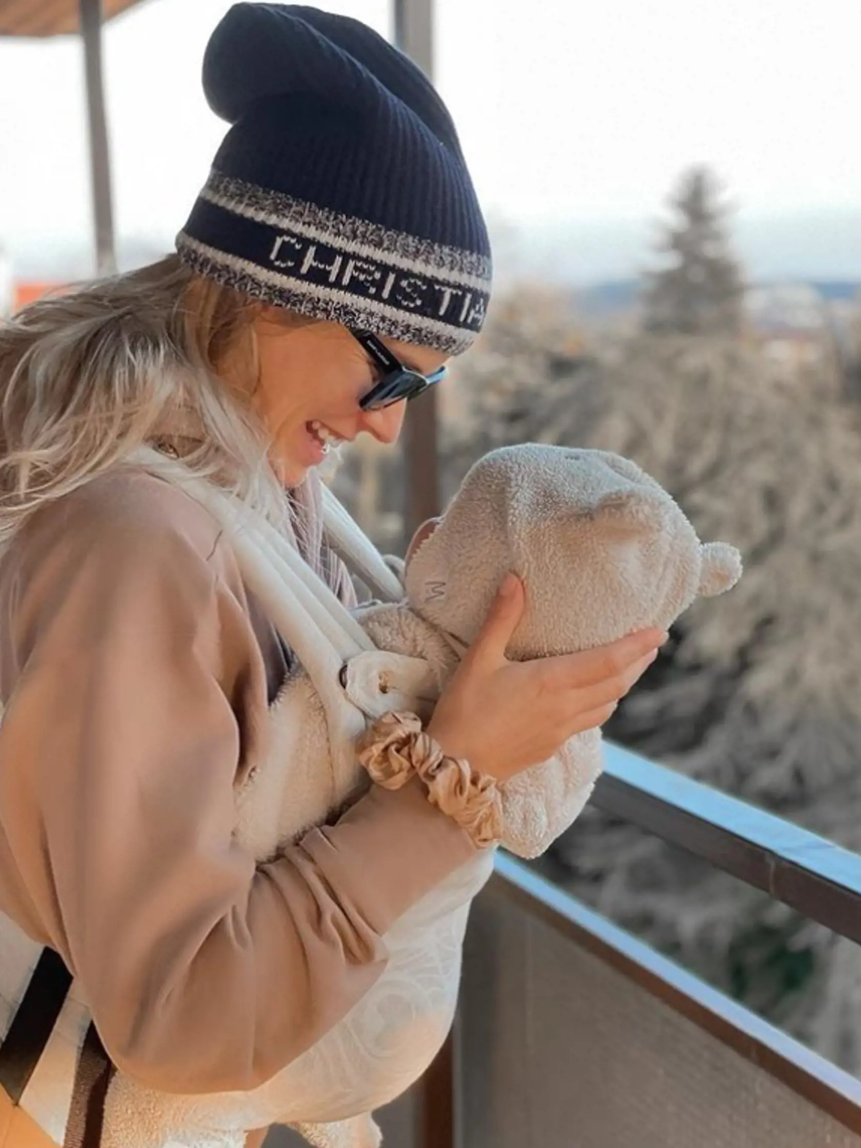 Ivana s dcérkou Bellou.