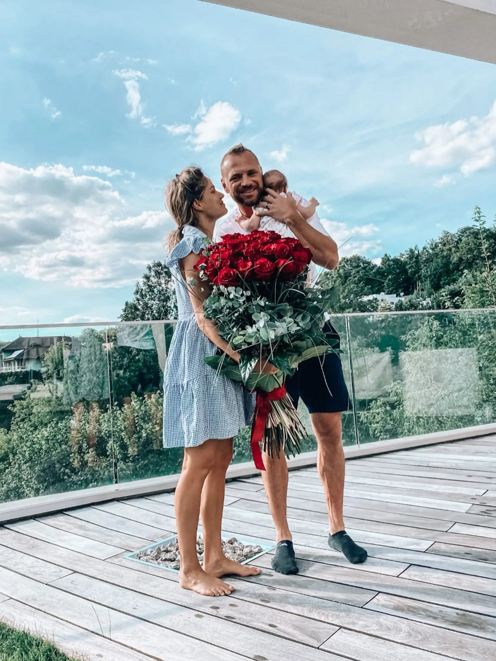 Šťastná rodinka Gáboríkovcov, už pár mesiacov sú traja