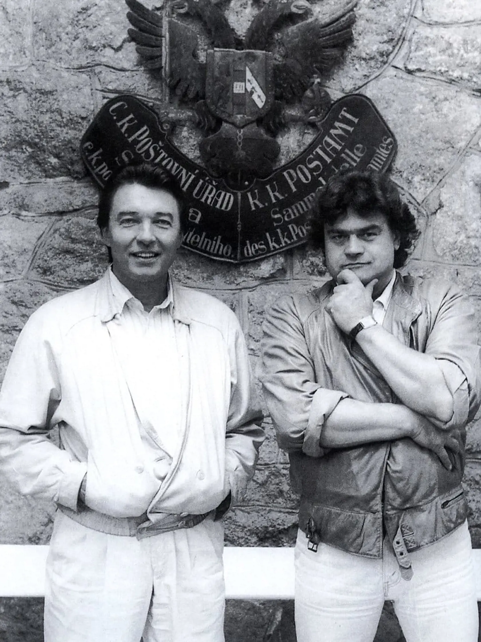 Karel Gott († 80) a Karel Svoboda.