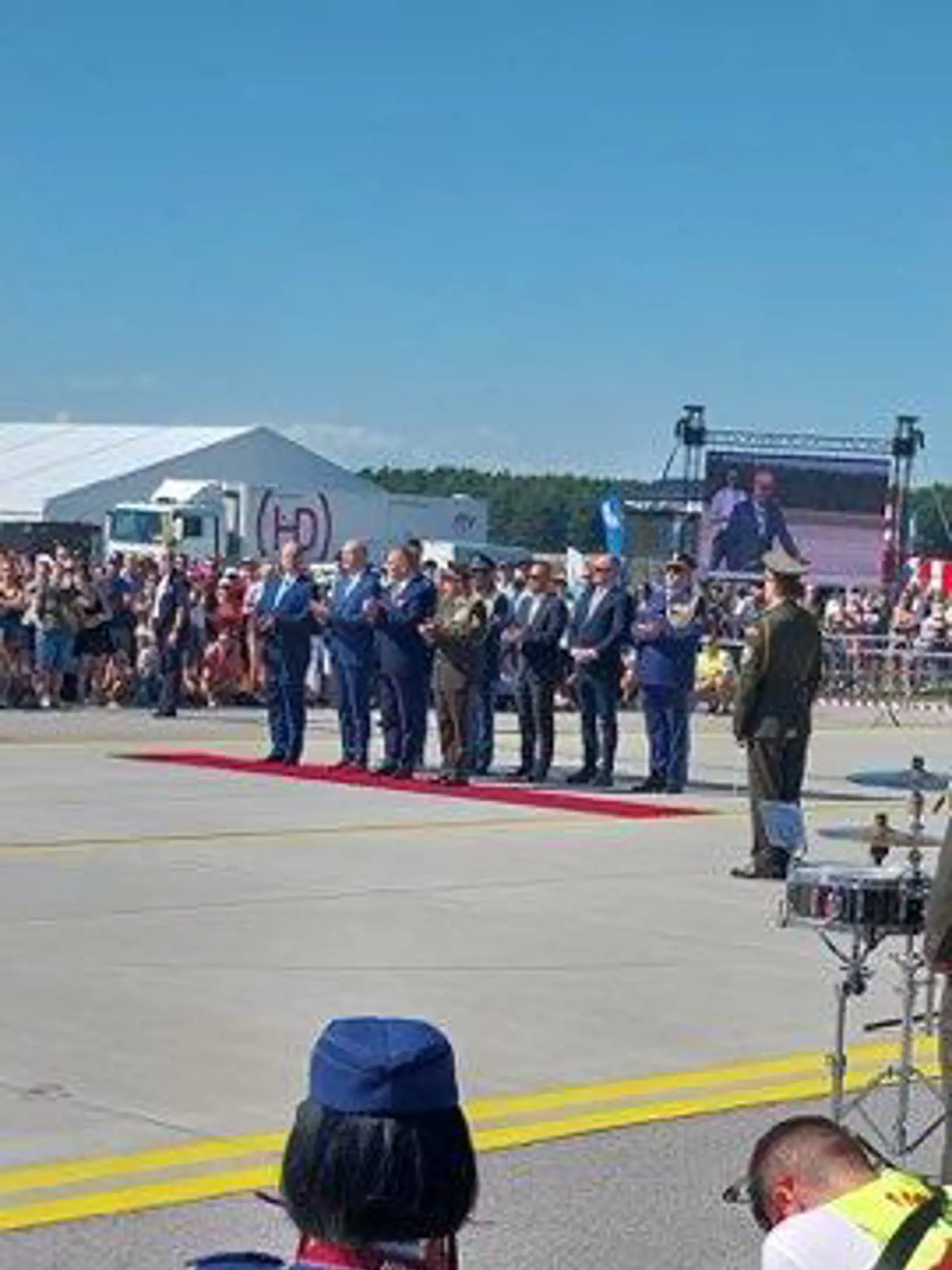 V letovej ukážke sa predvedie francúzsky Airbus A400M či chorvátski akrobati Krila Oluje.