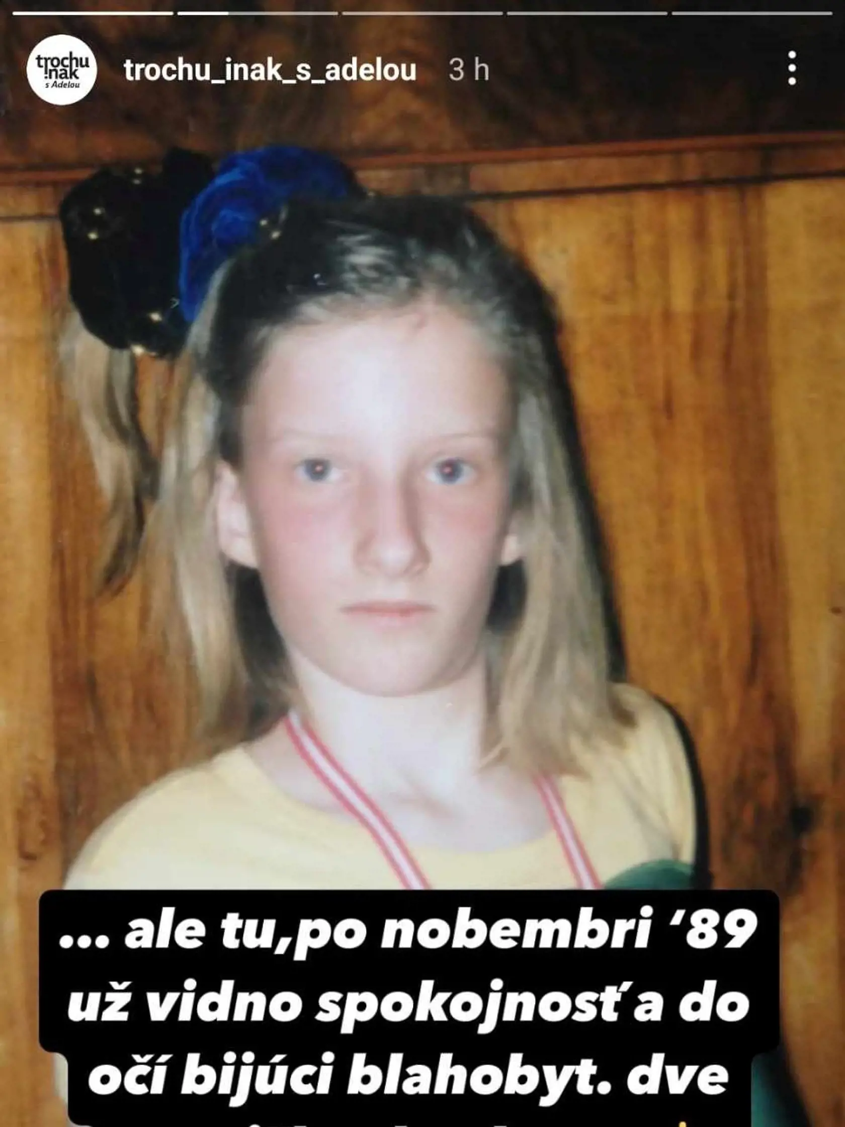 Spoznali by ste Adelu ako malé dievčatko?