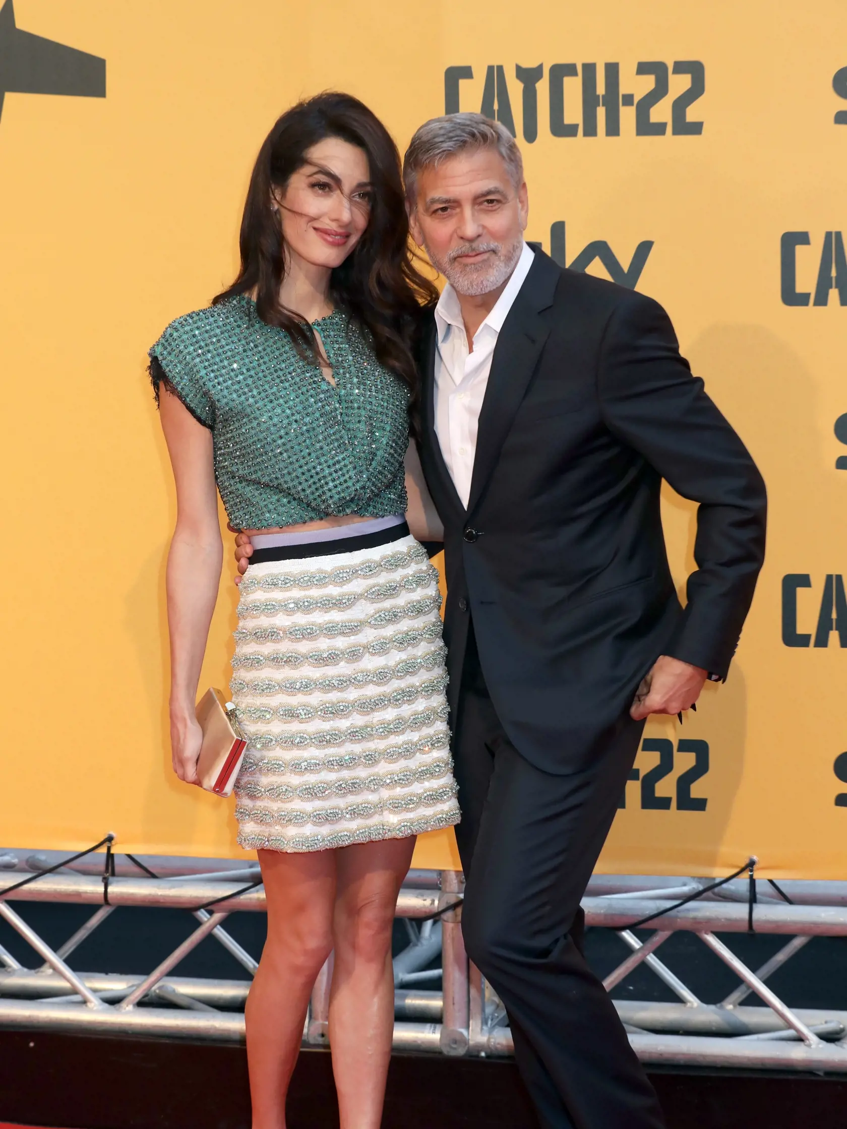 Manželia George a Amal Clooneyovci