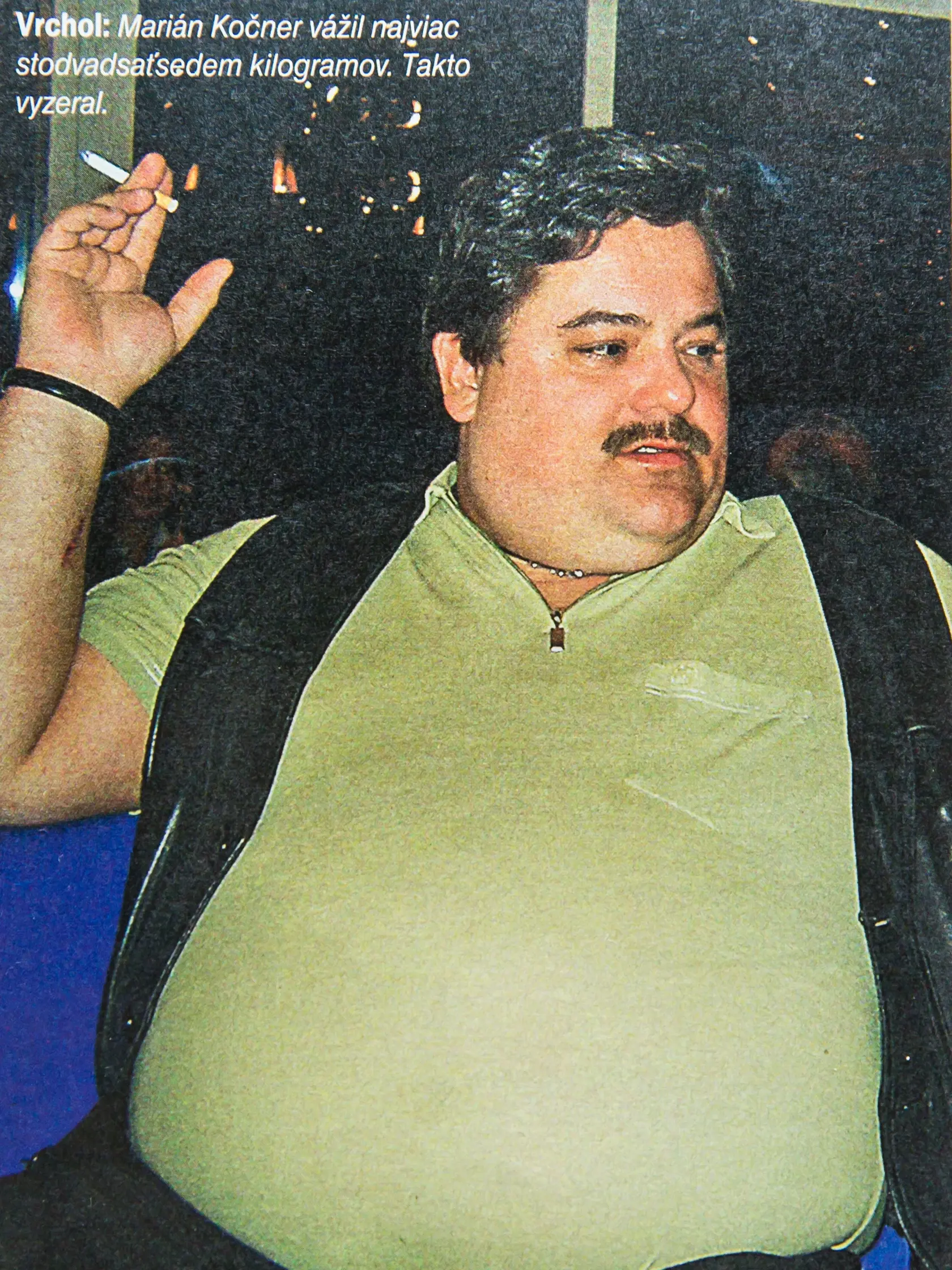 Marián Kočner mal kedysi pekných pár kíl navyše.