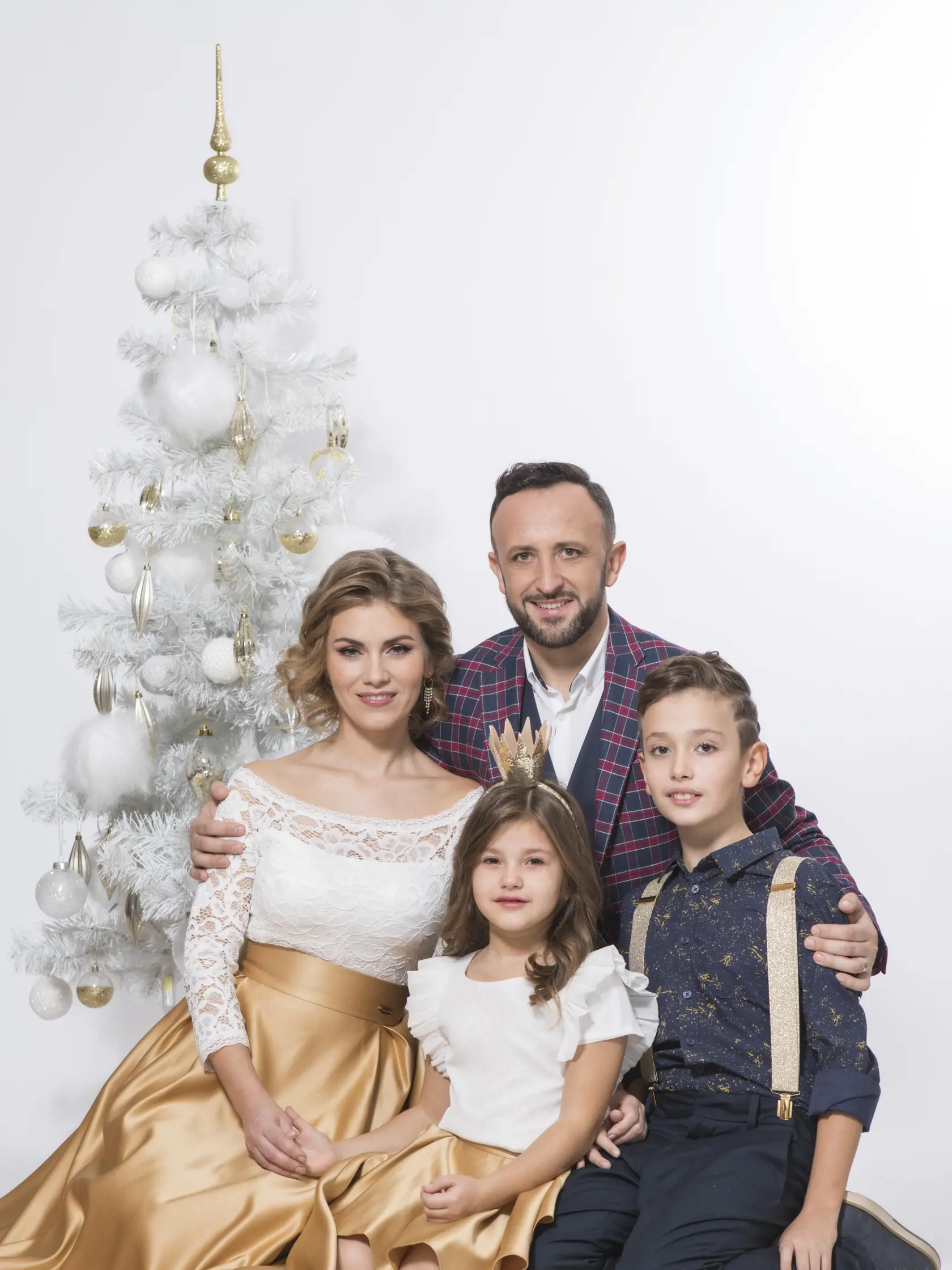 Kandráč s rodinkou počas Vianoc 2019.