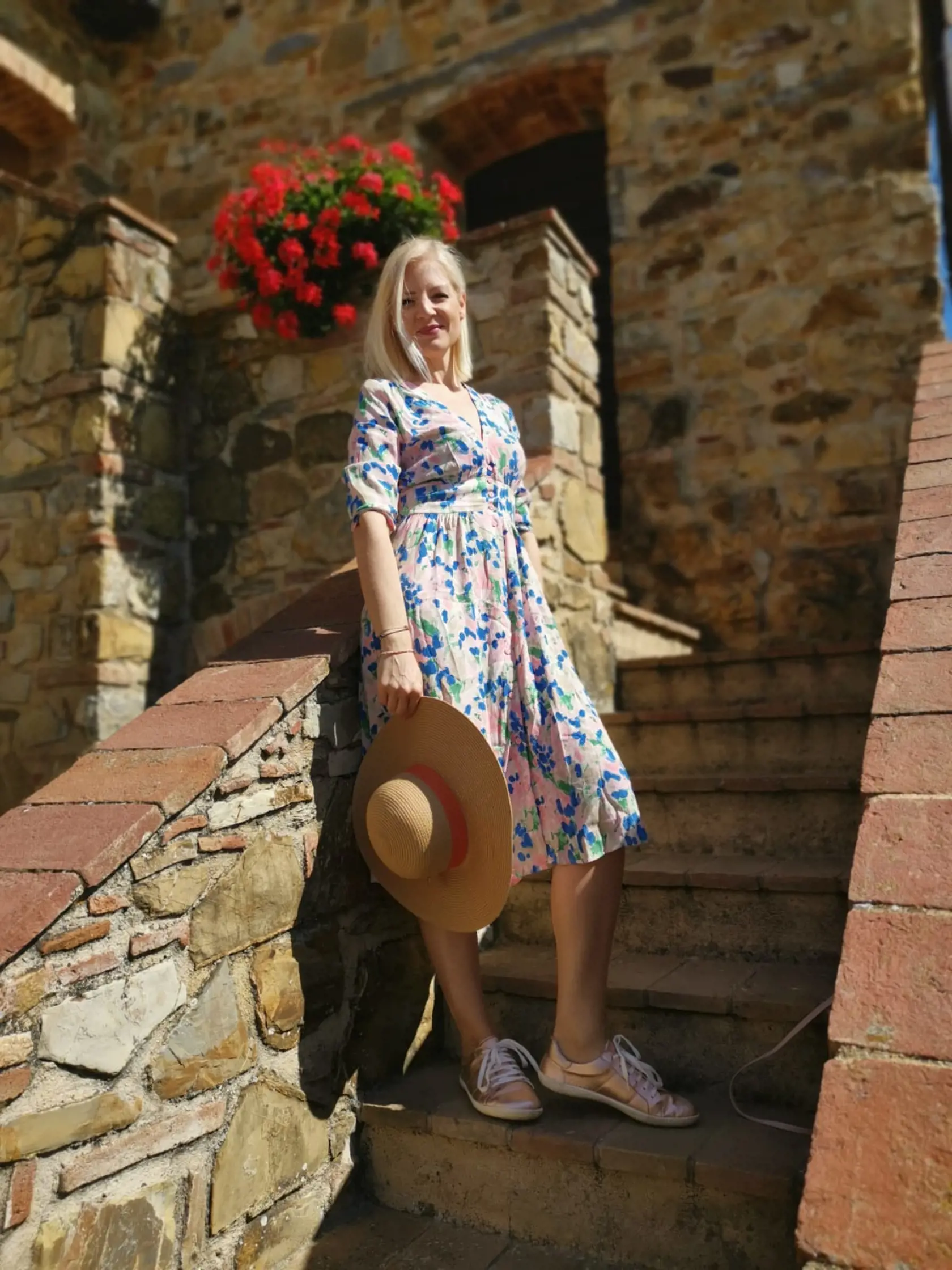 Barbora si užívala Toskánsko.