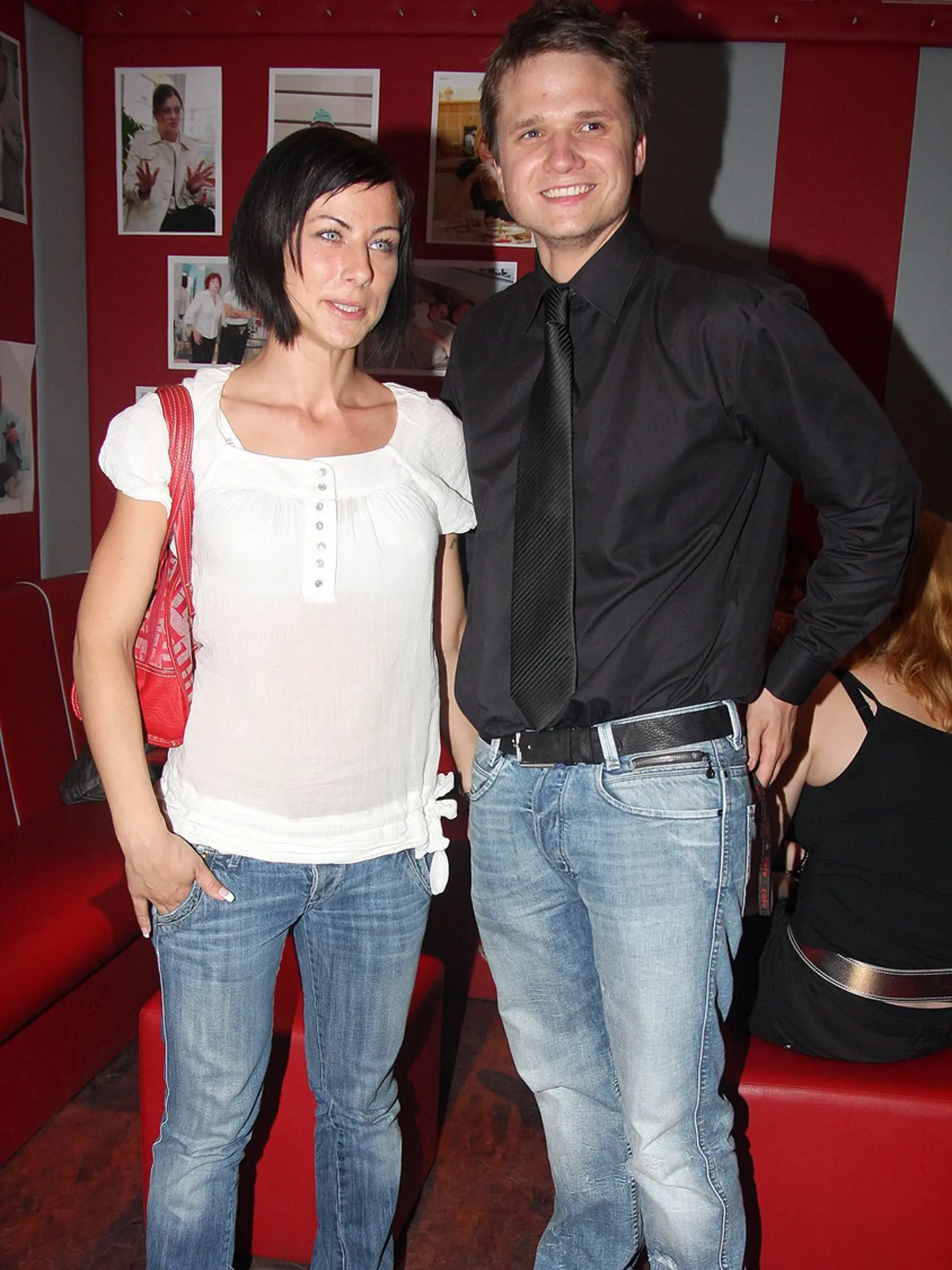 Ondřej Brzobohatý a jeho prvá manželka Johana Arletová - Indráková.