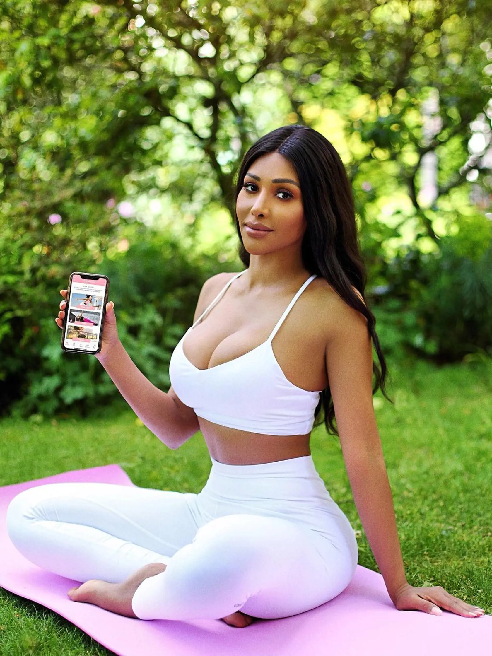 Kim Kardashian je jej vzorom. 