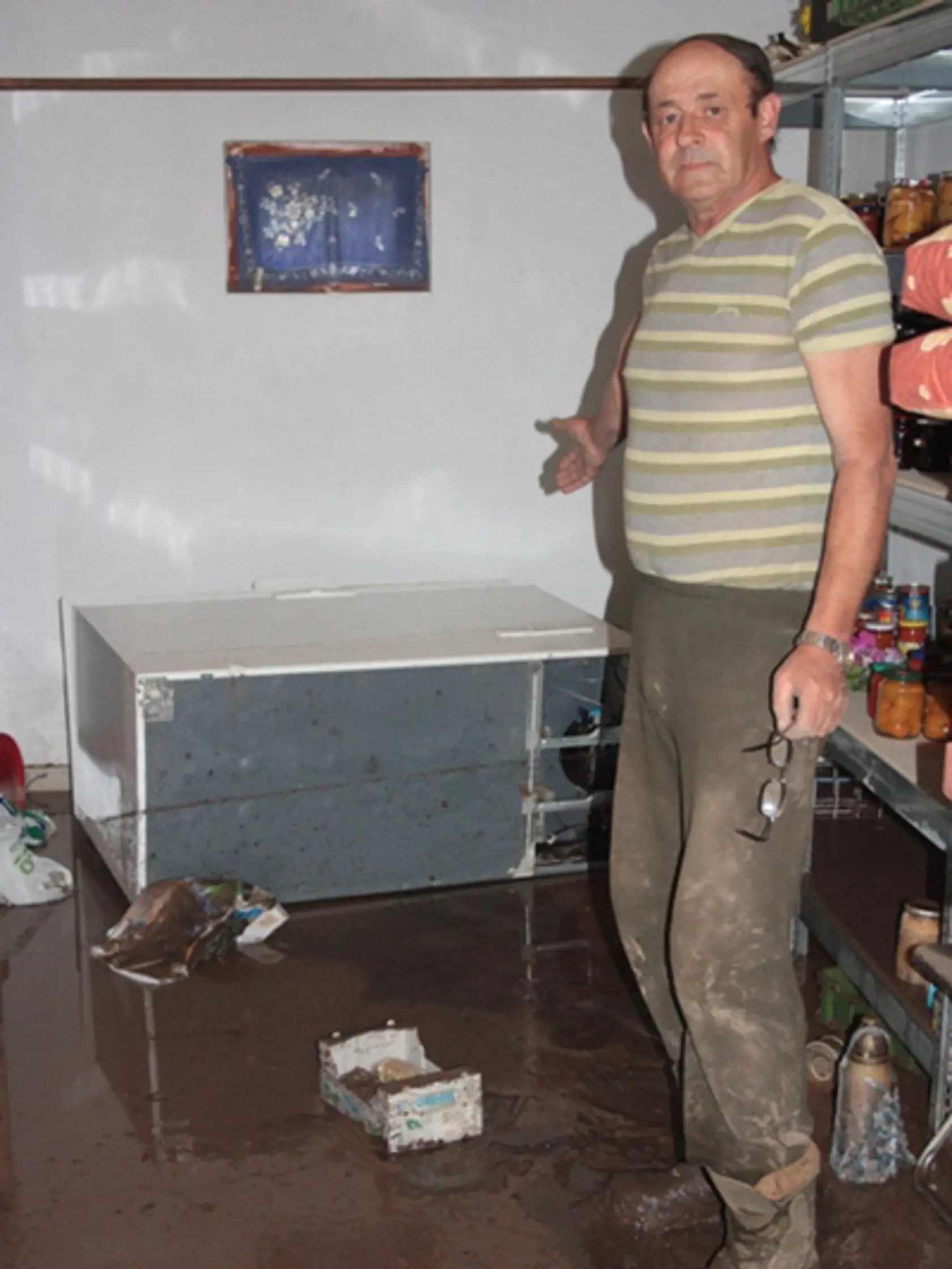 Milan Haberla (57): Voda im
napáchala obrovské škody
a od utorka sú na to bez pomoci.