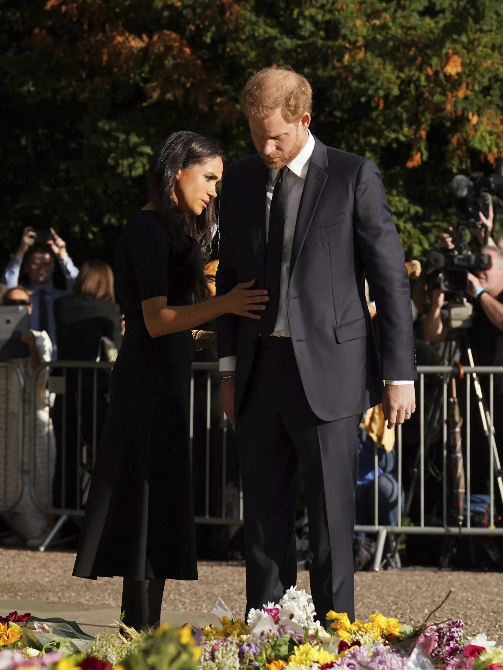 Meghan bola Harrymu po celý čas oporou.