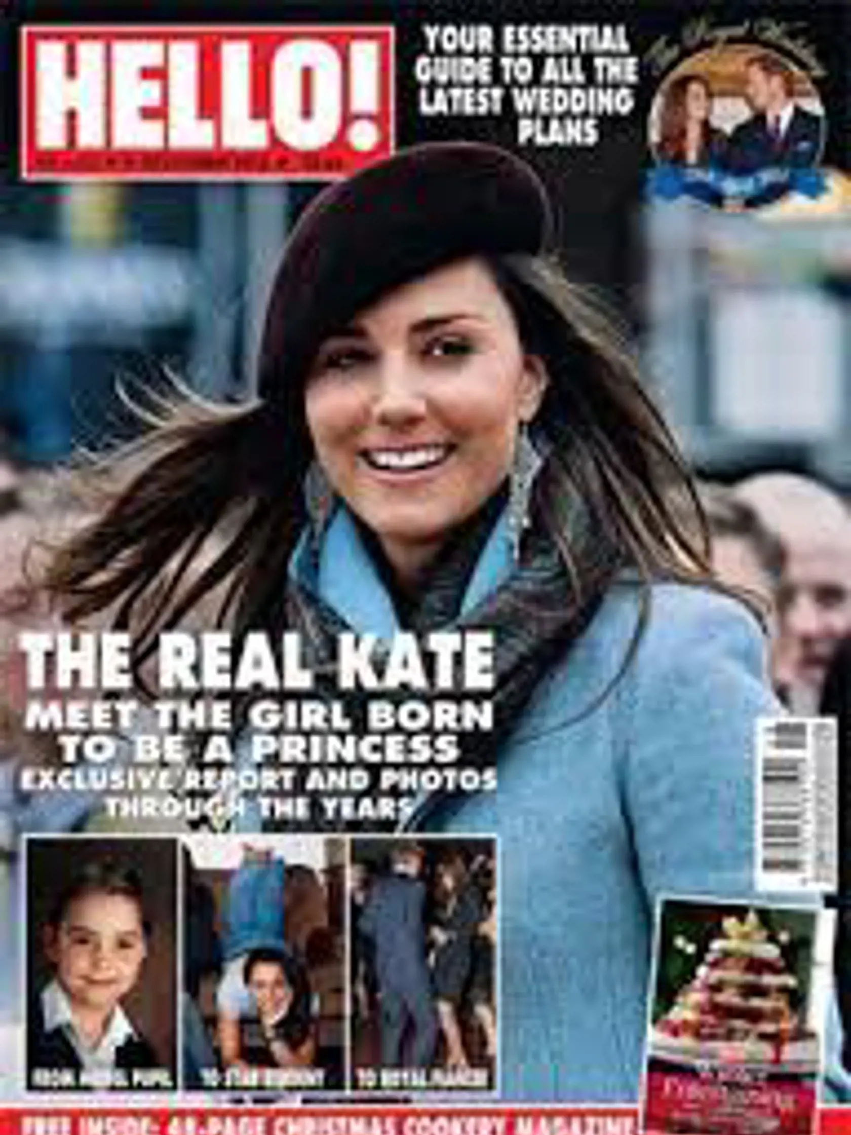 "Skutočná Kate - Zoznámte sa s dievčaťom, ktoré sa narodilo, aby sa stalo princeznou," hlásala titulka magazínu Hello.