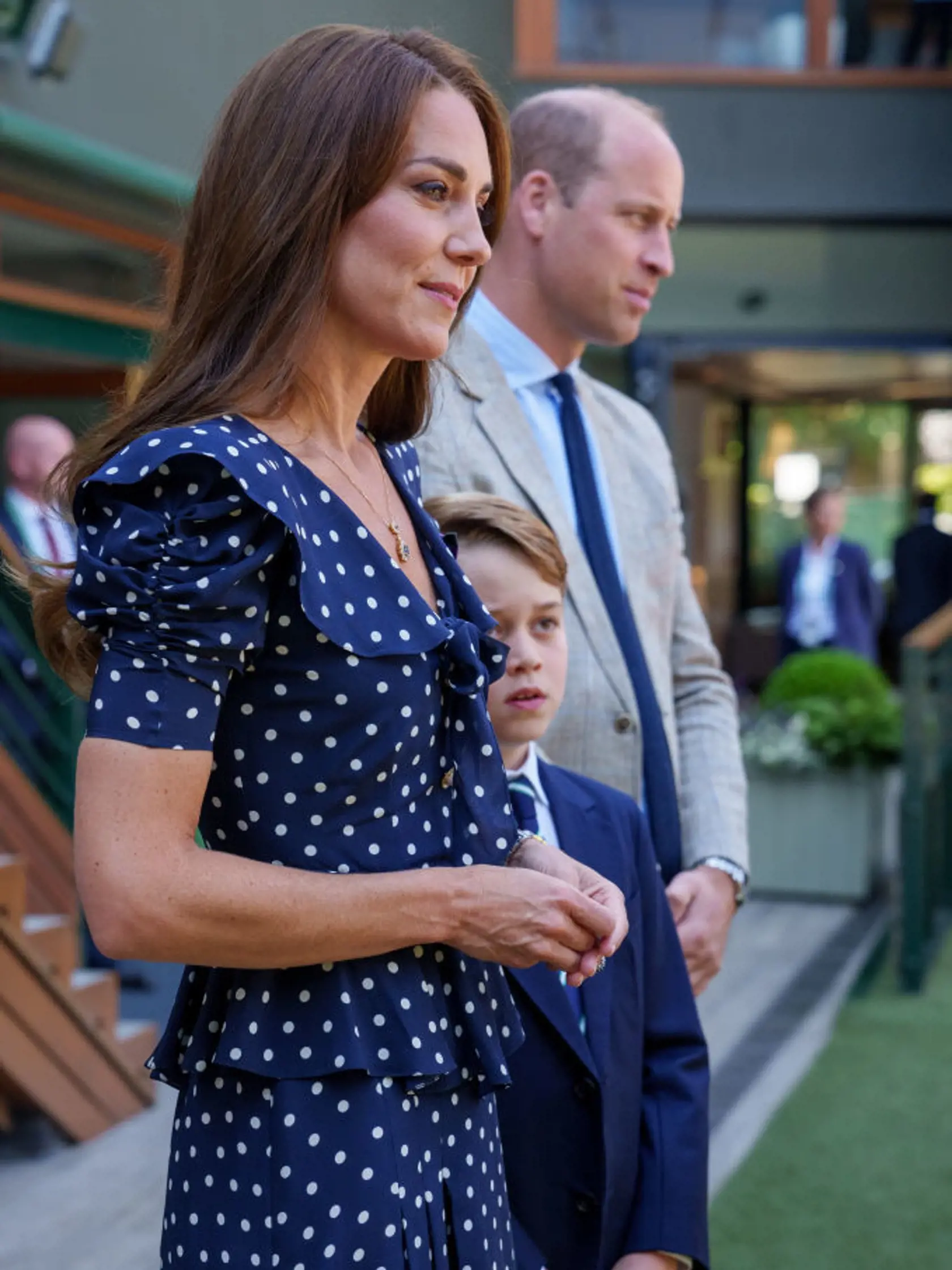 Vojvodkyňa Kate s princom Georgeom a princom Williamom