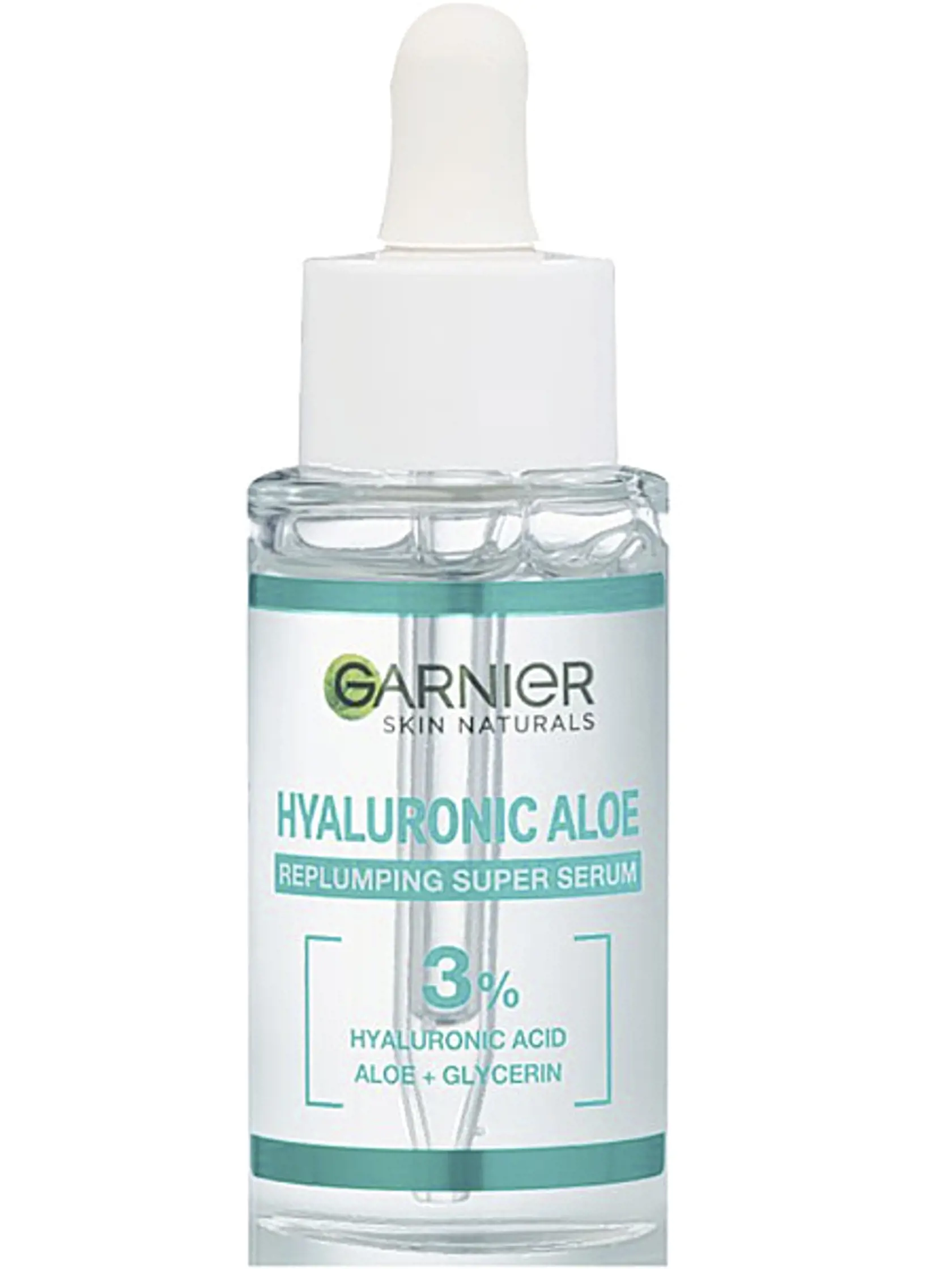 Pleťové sérum Naturals Hyaluronic Aloe s vysokým obsahom účinných látok, dodáva pleti hutnosť, obnovuje pružnosť pleti, odstraňuje známky únavy, účinne hydratuje a vyživuje, Garnier