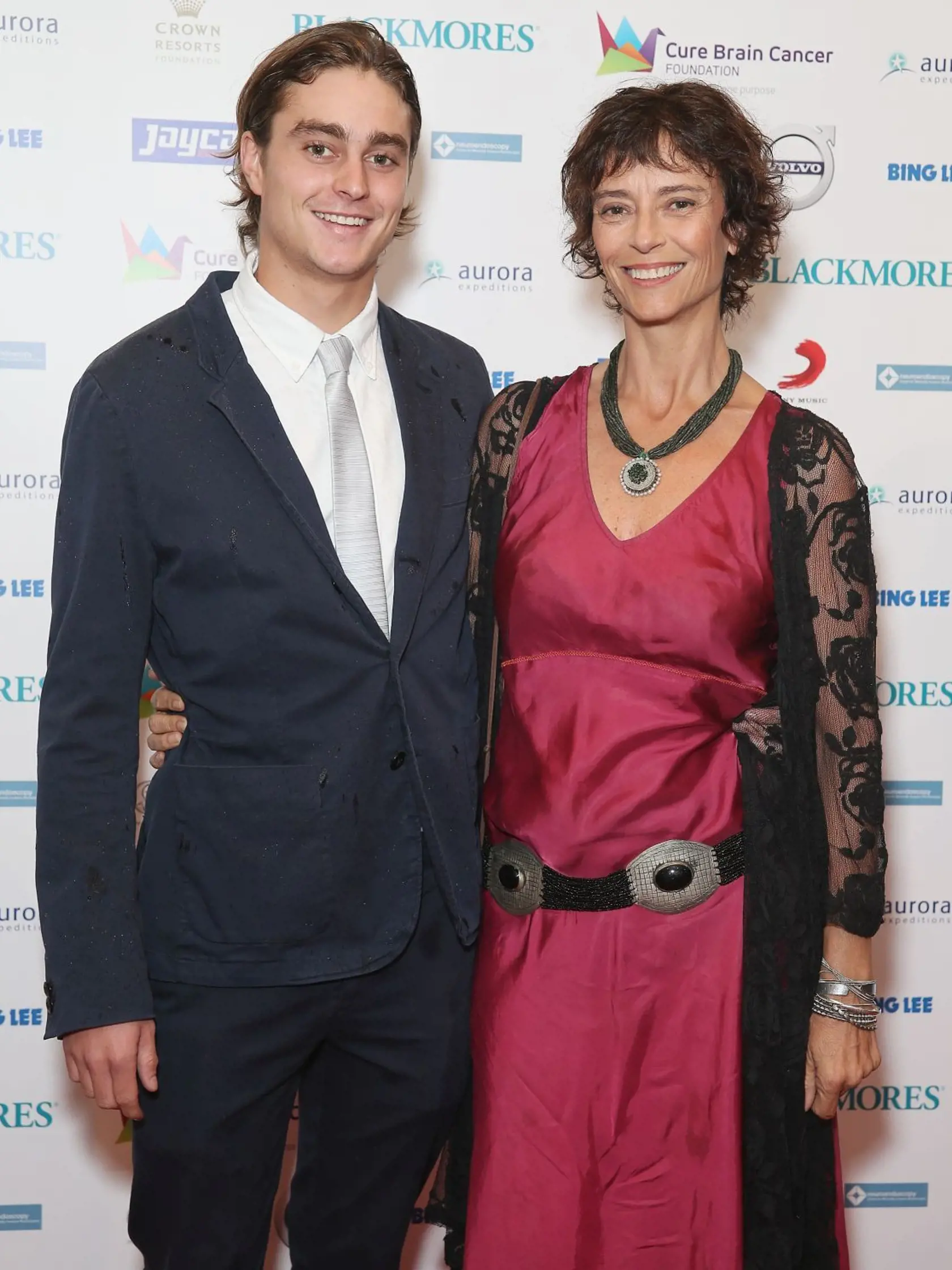 Rachel Ward a jej syn Joe Brown