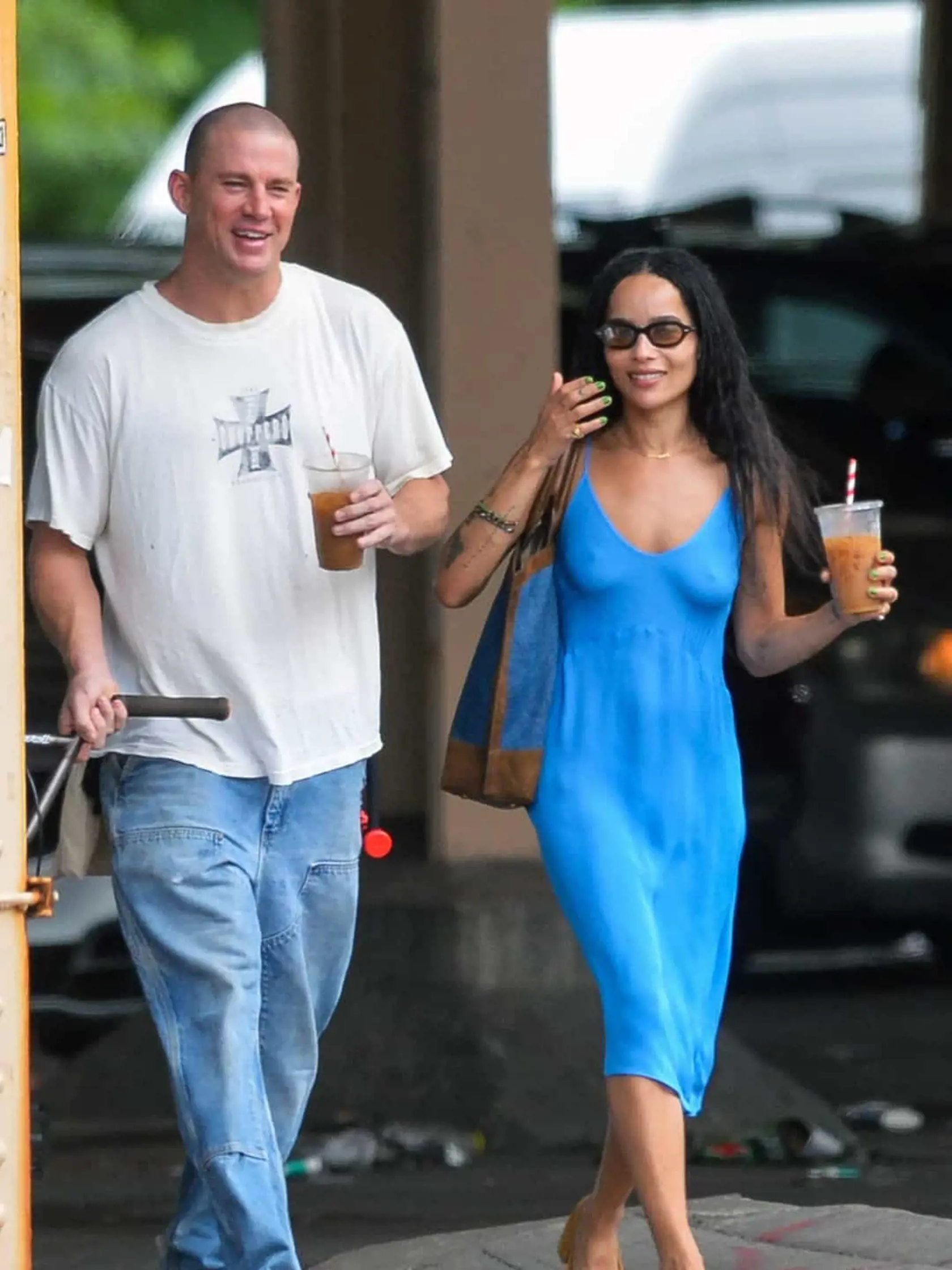 Channing Tatum a Zoë Kravitz