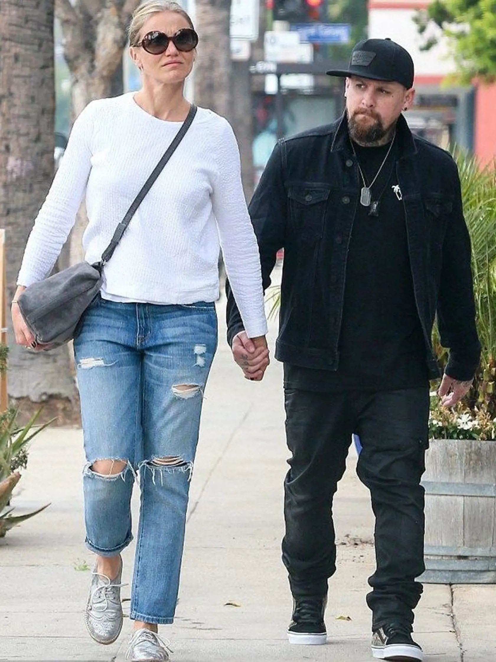 Cameron Diaz a Benji Madden. Zdroj foto: therichest.com 