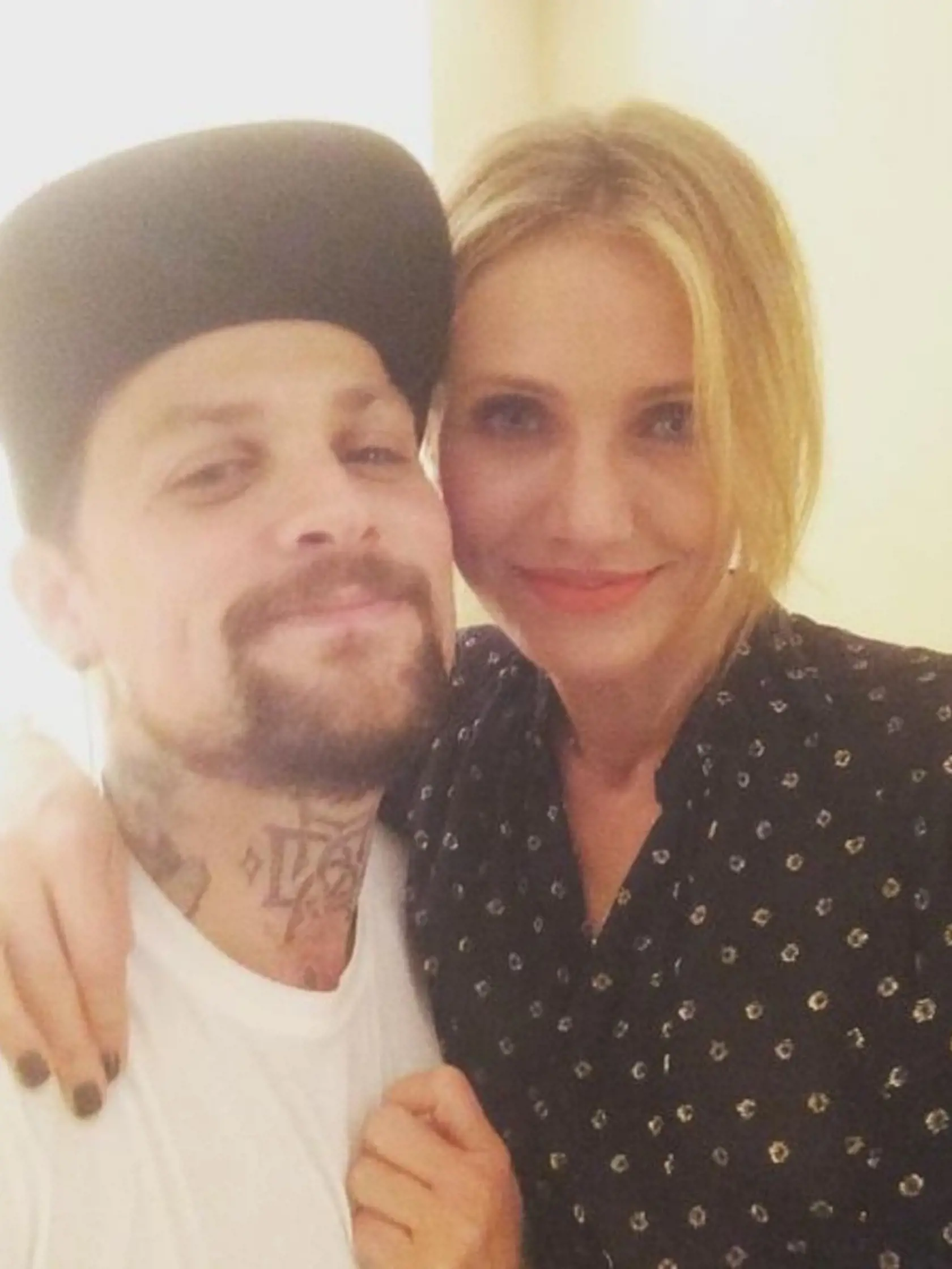 Cameron Diaz (43) a Benji Madden (36).