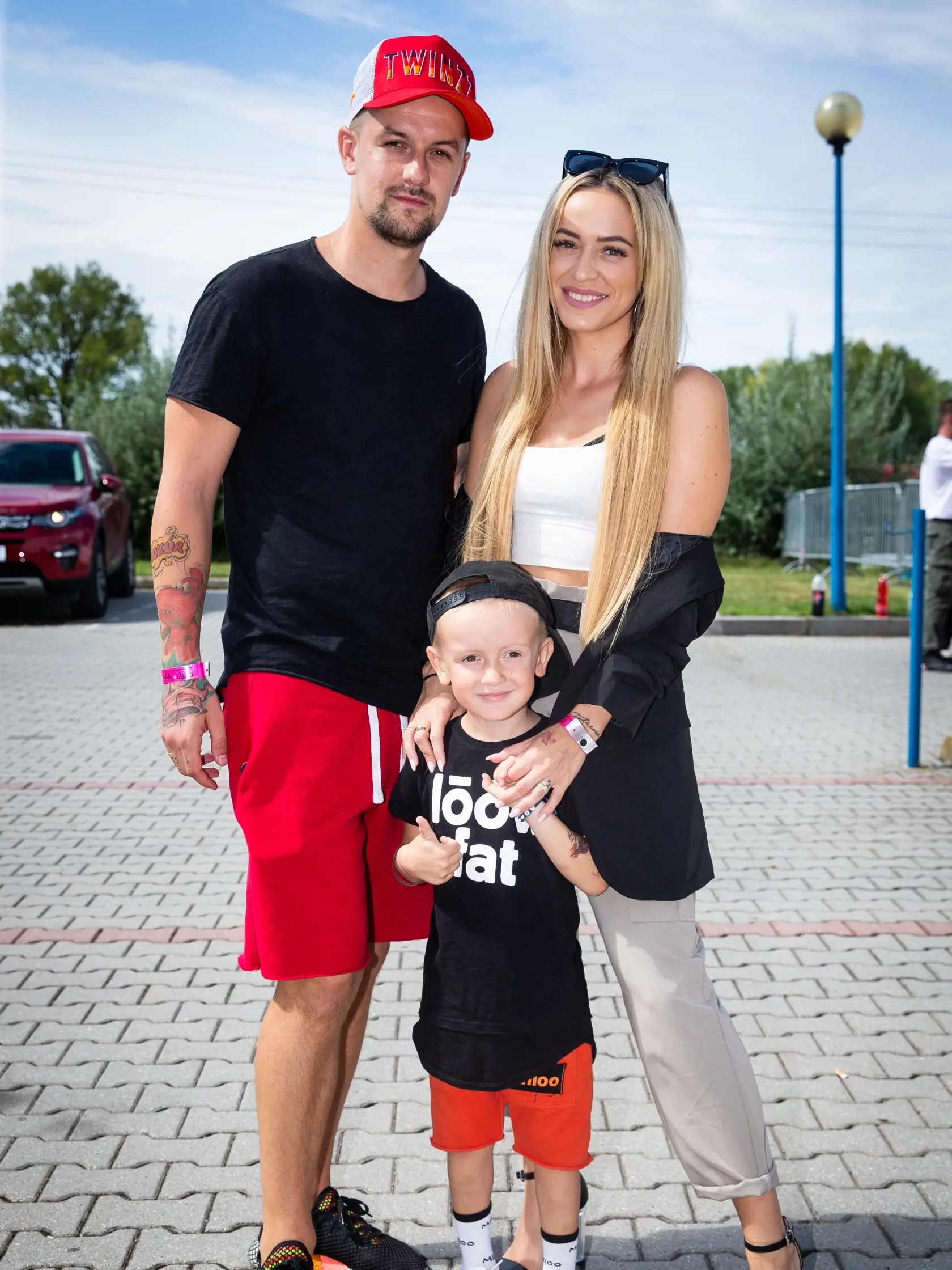 Deň otvorených dverí televízie Markíza v Záhorskej Bystrici. Na snímke Dominika Mirgová.