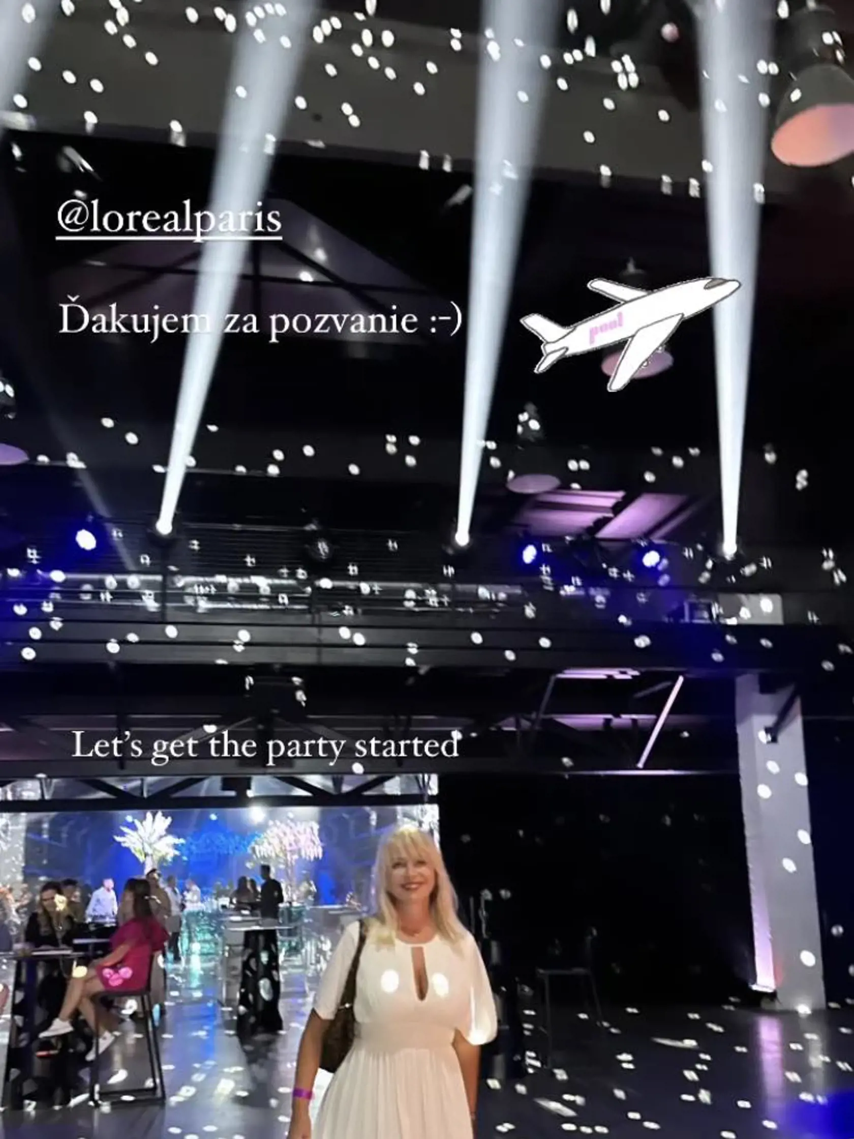 Na párty nechýbala ani herečka Zuzana Vačková.