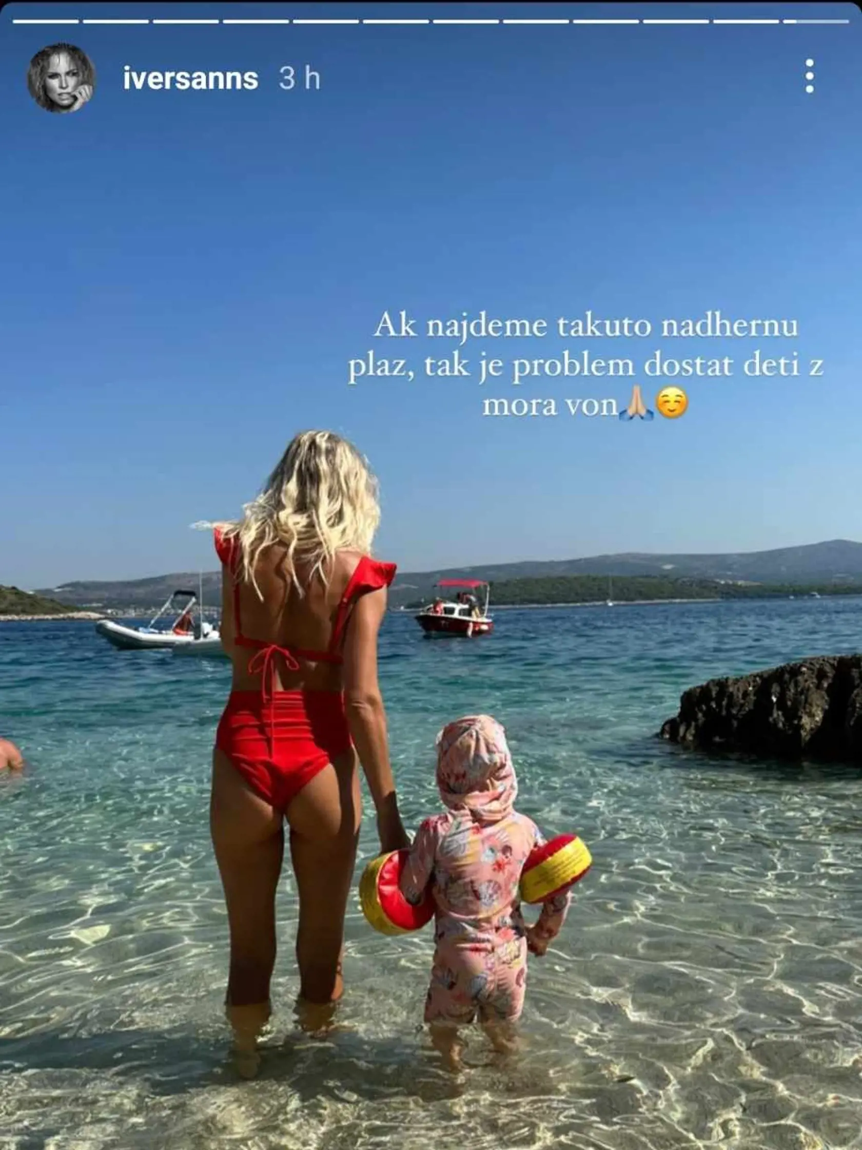 Takto vyzerá Ivanka 15 mesiacov po pôrode mladšej dcérky.