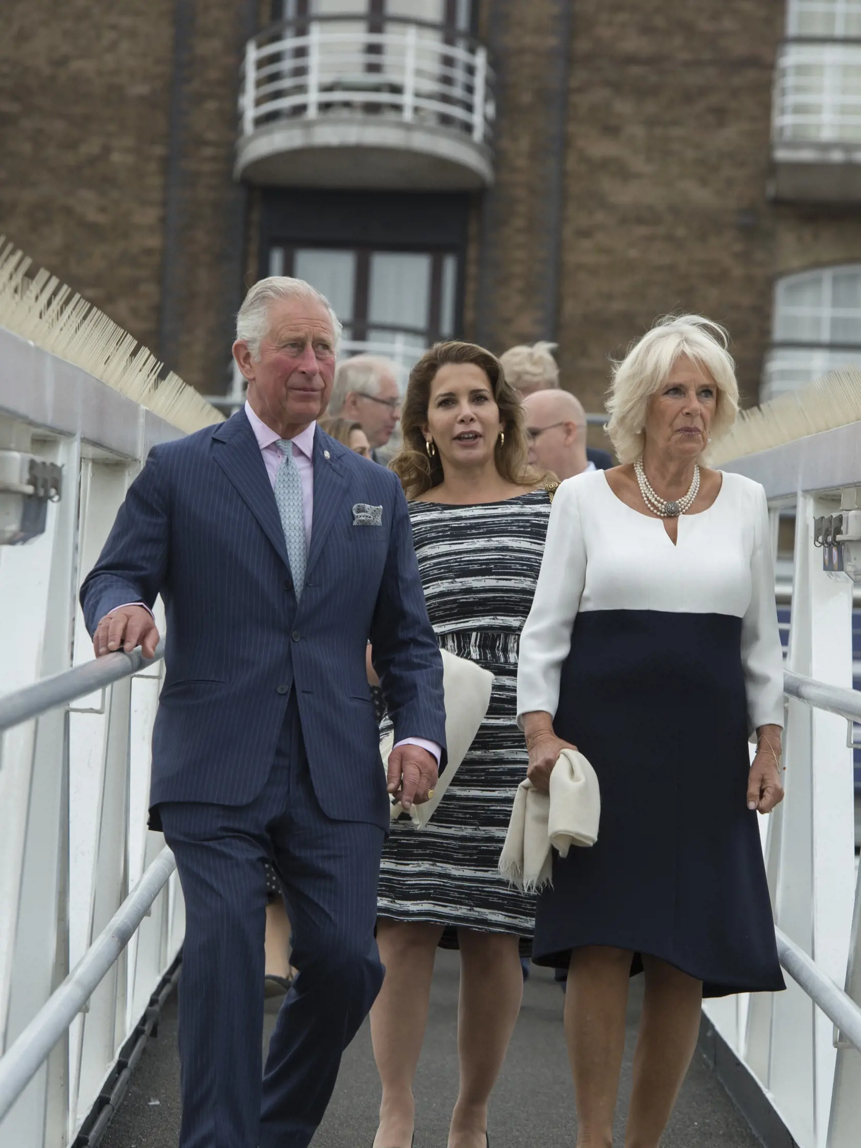 Princezná Haja bint al-Hussajn, princ Charles a vojvodkyňa Camilla