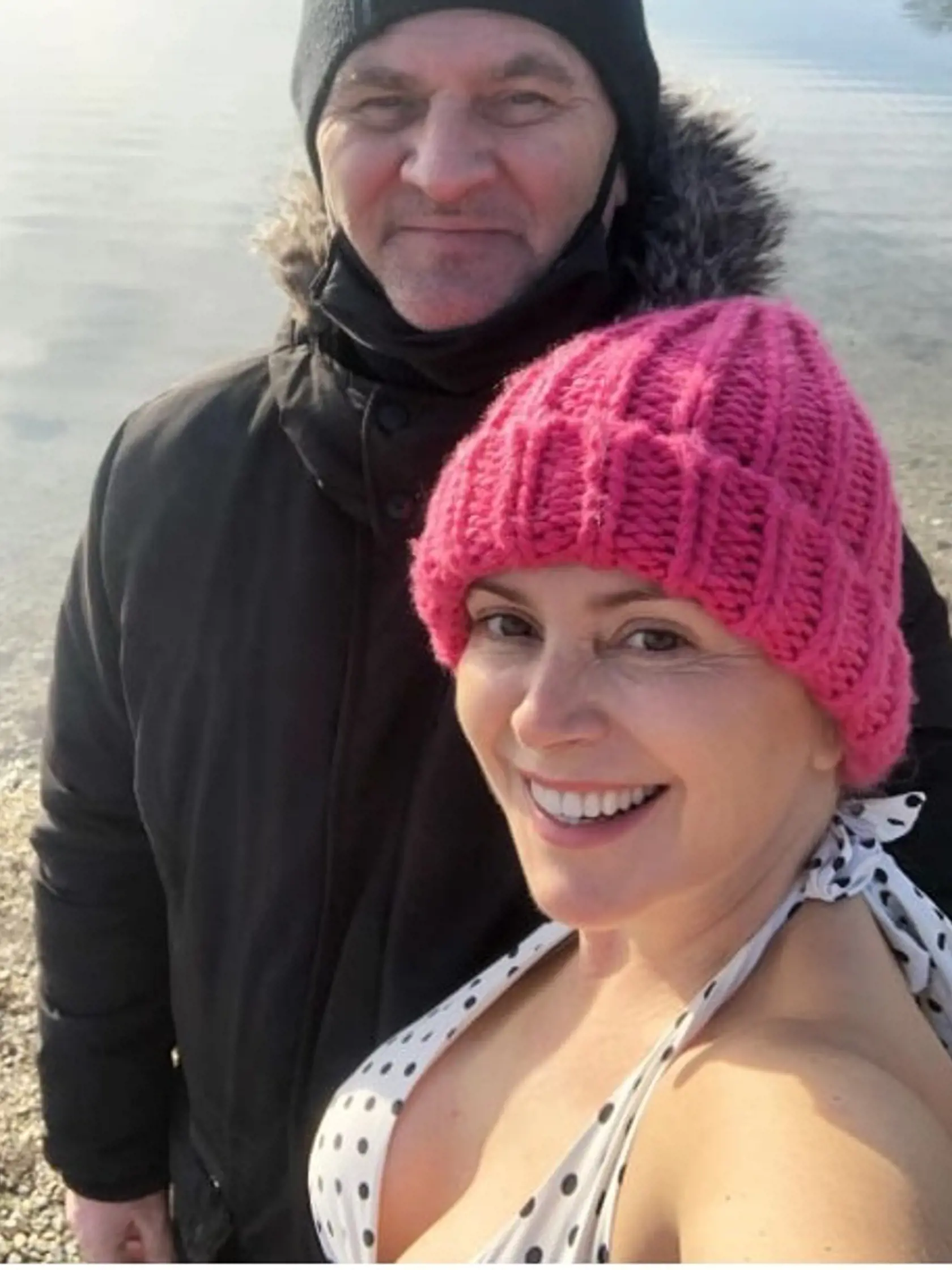 Zuzka Vačková si dopraje kúpeľ v ľadovej vode.