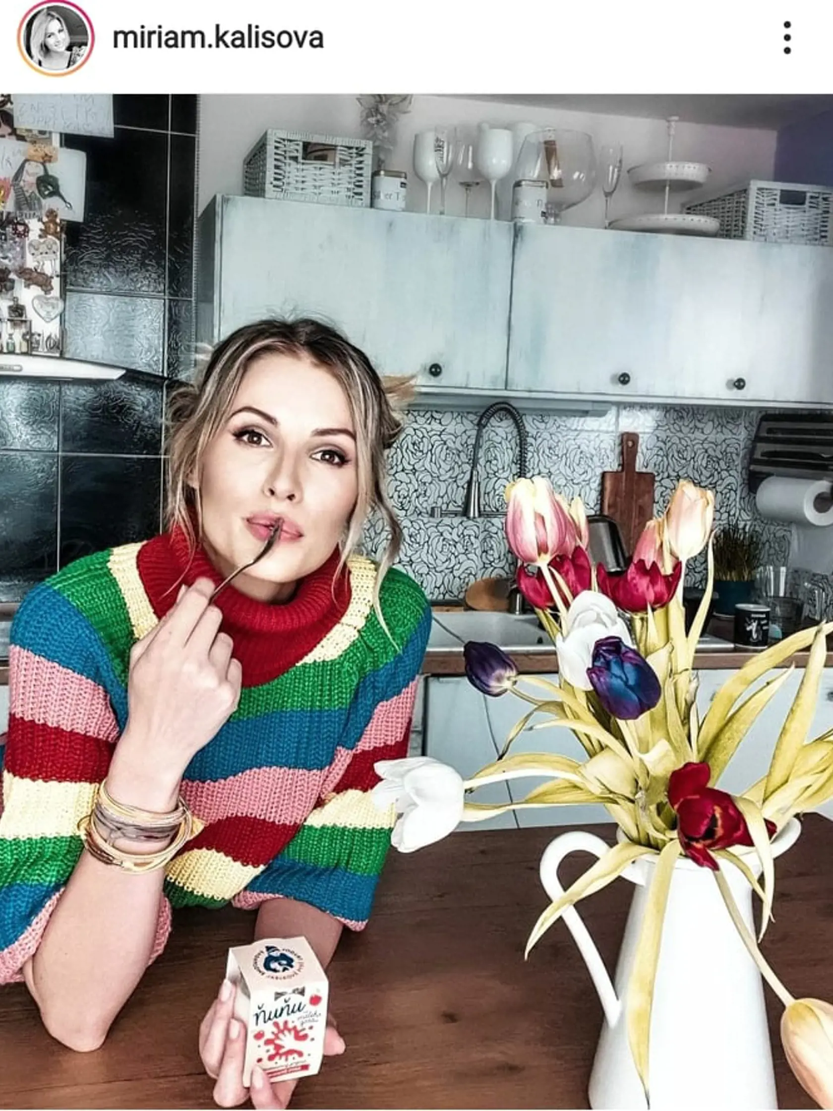 Miriam Kalisová a je skutočne originálne bývanie.