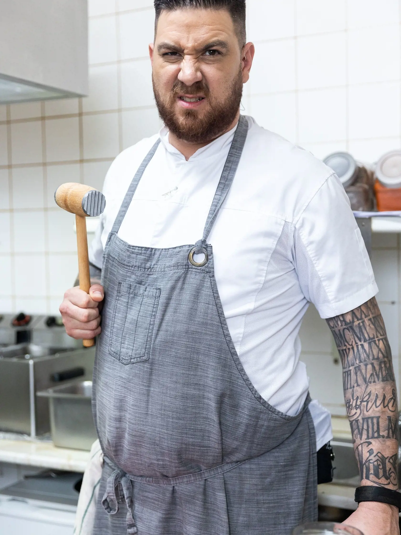 Martin Novák zo šou Na nože.