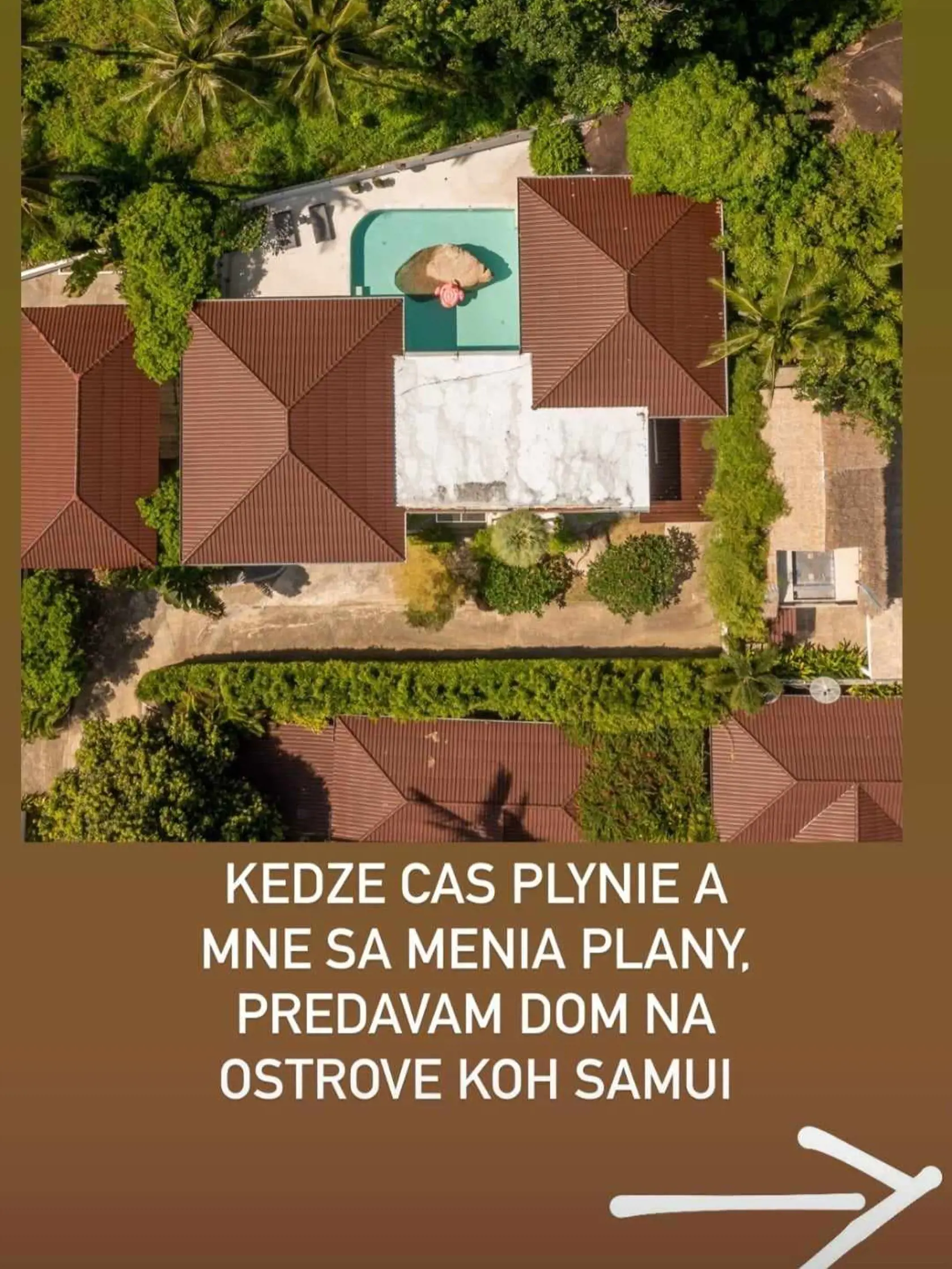 Lucid predáva svoju vilu v Thajsku.